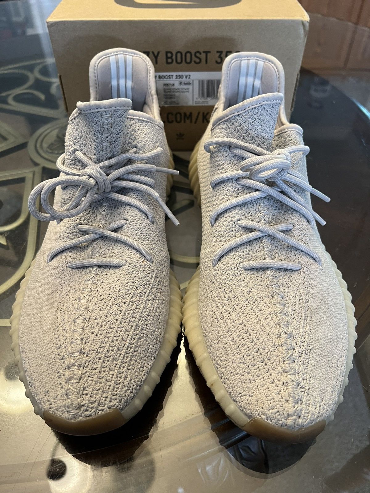 Adidas × Kanye West Adidas Yeezy Boost 350 V2 “Sesame” 2018 Size US 13 / EU 46 - 3 Thumbnail