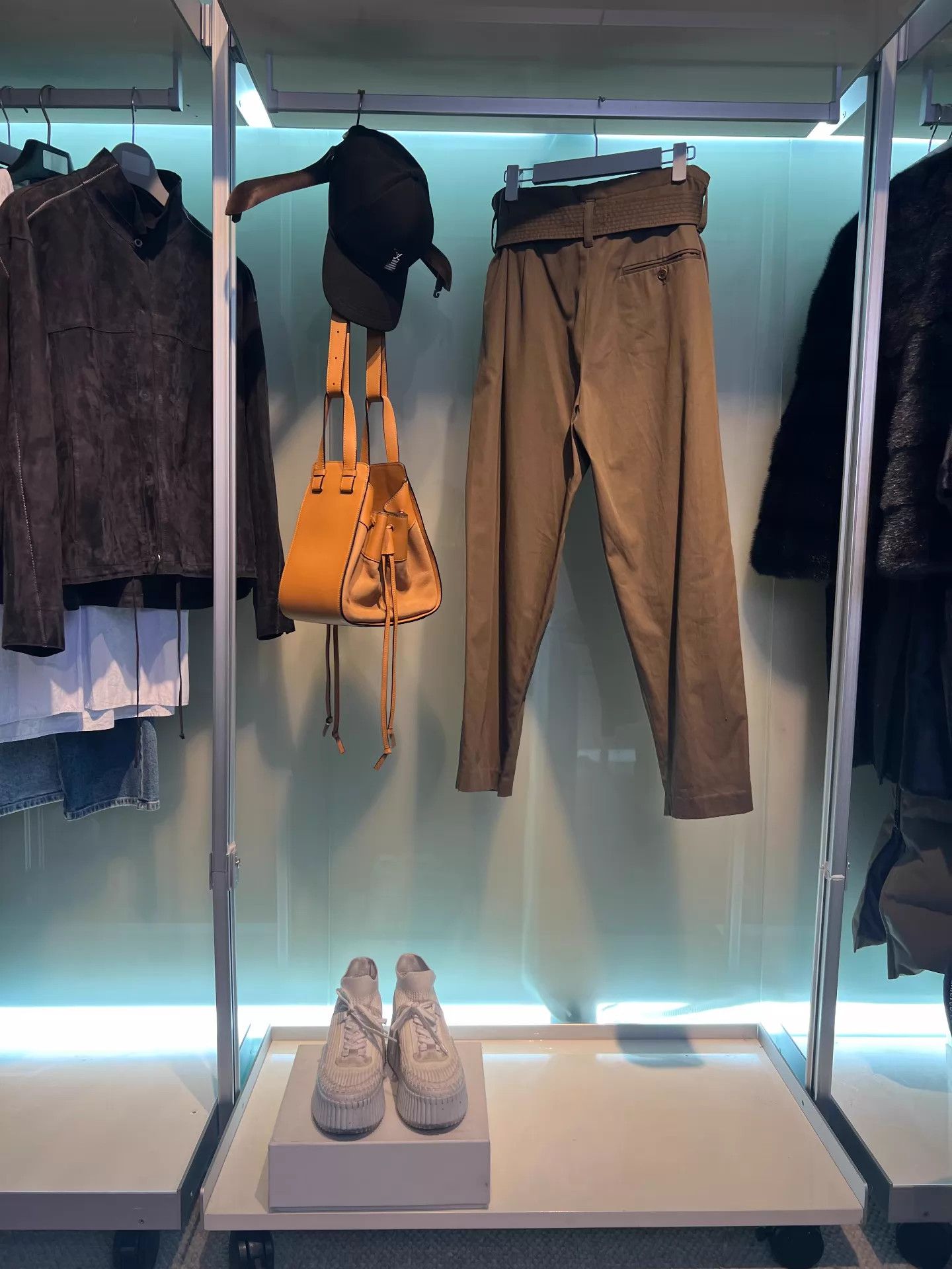 3.1 Phillip Lim 3.1 Phillip Lim Khaki High-Waist Chino Pants Size 2 Size 26" / US 2 / IT 38 - 3 Thumbnail