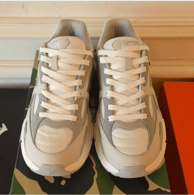 Bape Casual low cut sports shoes Size US 9.5 / EU 42-43 - 6 Thumbnail