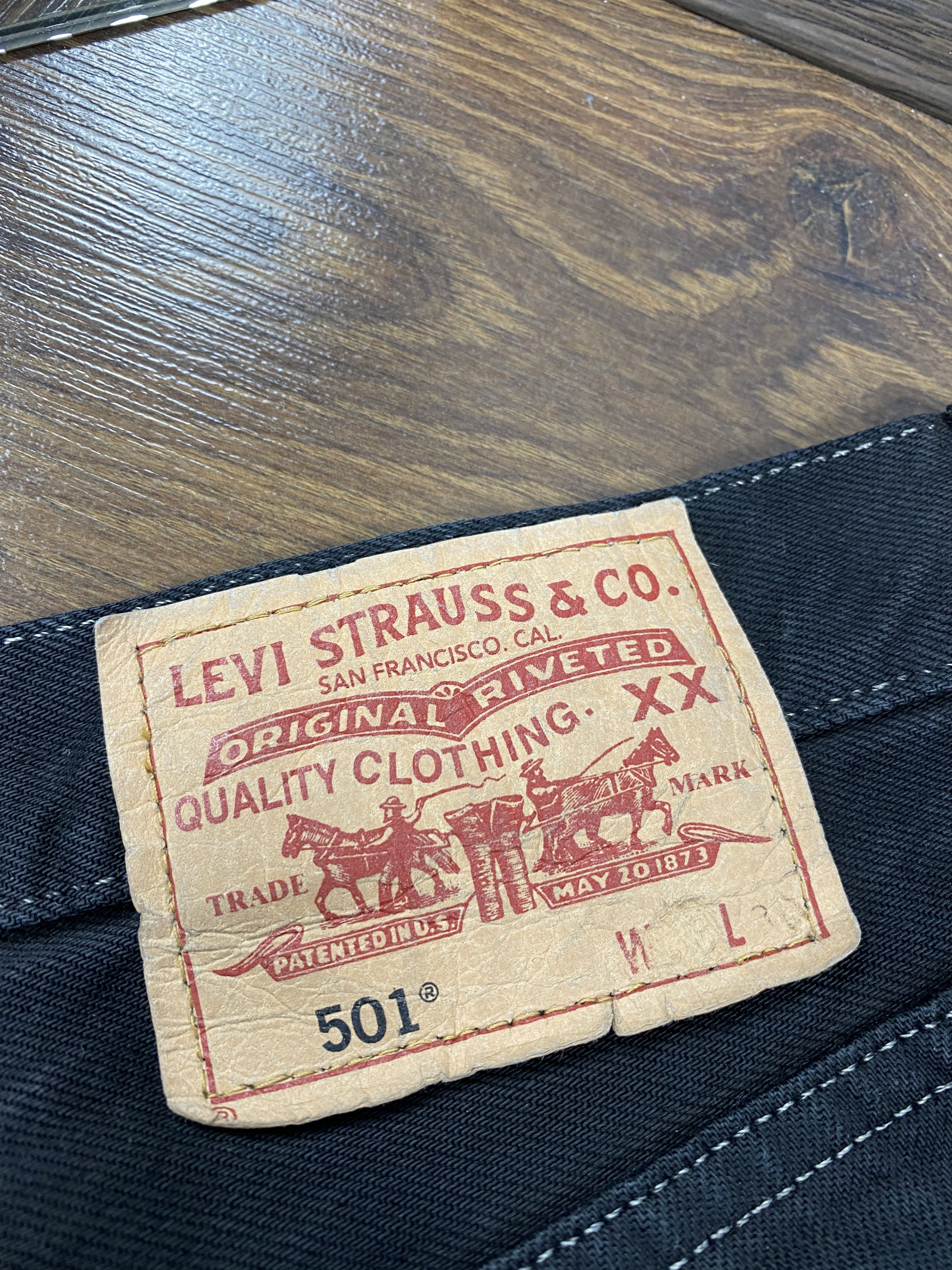 Levi's × Levi's Vintage Clothing Levi's 501 Vintage denim pants jeans Size US 34 / EU 50 - 3 Thumbnail