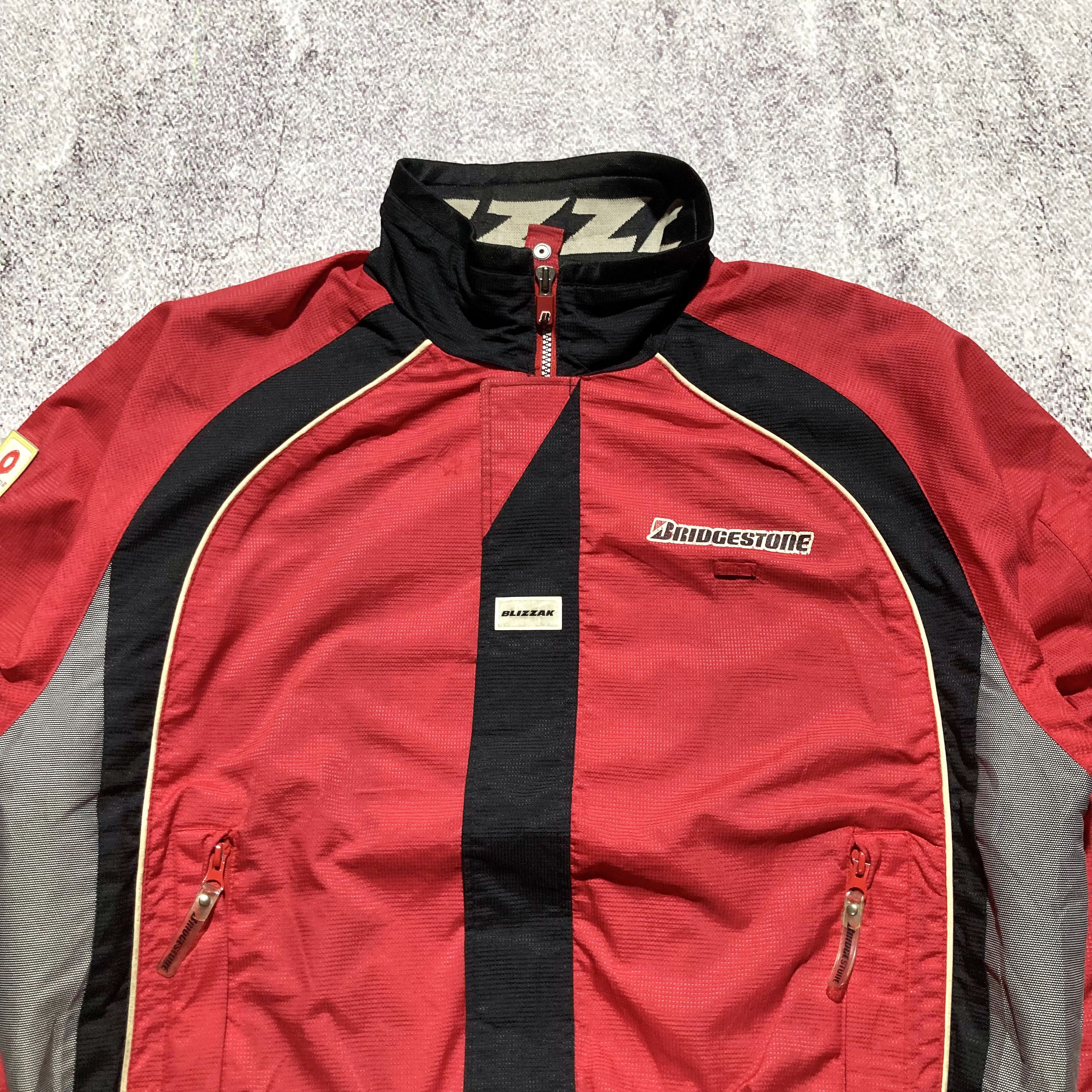 Japanese Brand 1990s Vintage Blizzak Revolution Bridgestone Racing Jacket Size US L / EU 52-54 / 3 - 8 Thumbnail