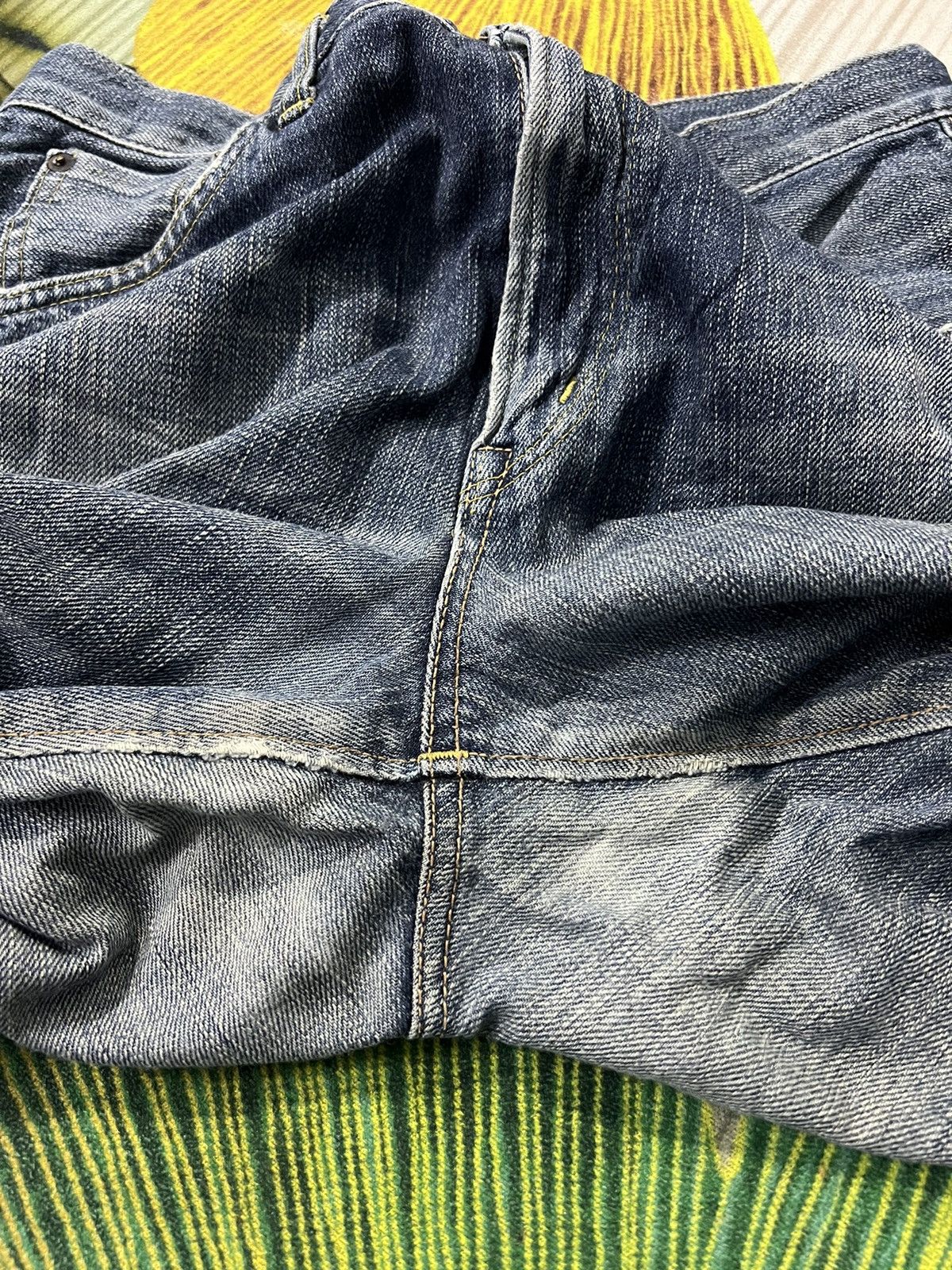 Edwin 💥RARE EDWIN 505zx SELVEDGE WITH ORENTAG Size US 31 - 8 Thumbnail