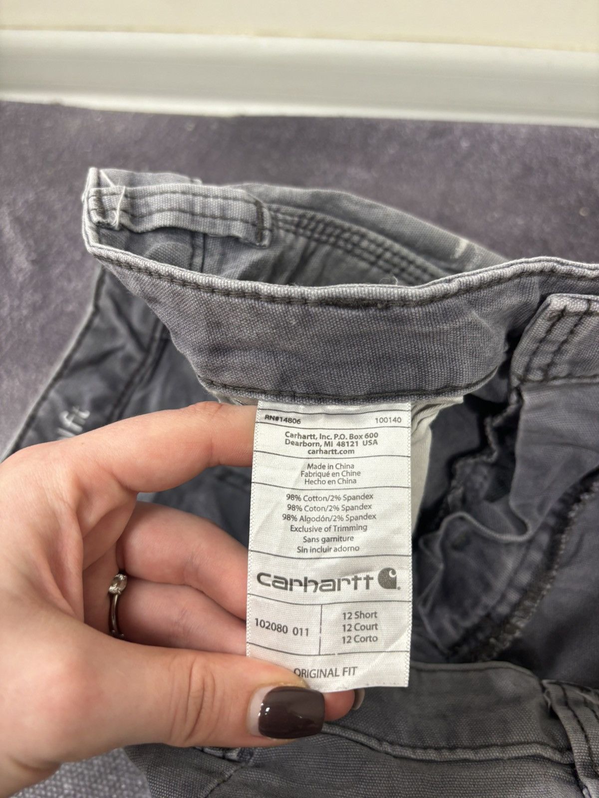 Carhartt Vintage Carhartt USA Distressed Gray Baggy Carpenter Pants Size US 32 / EU 48 - 17 Thumbnail