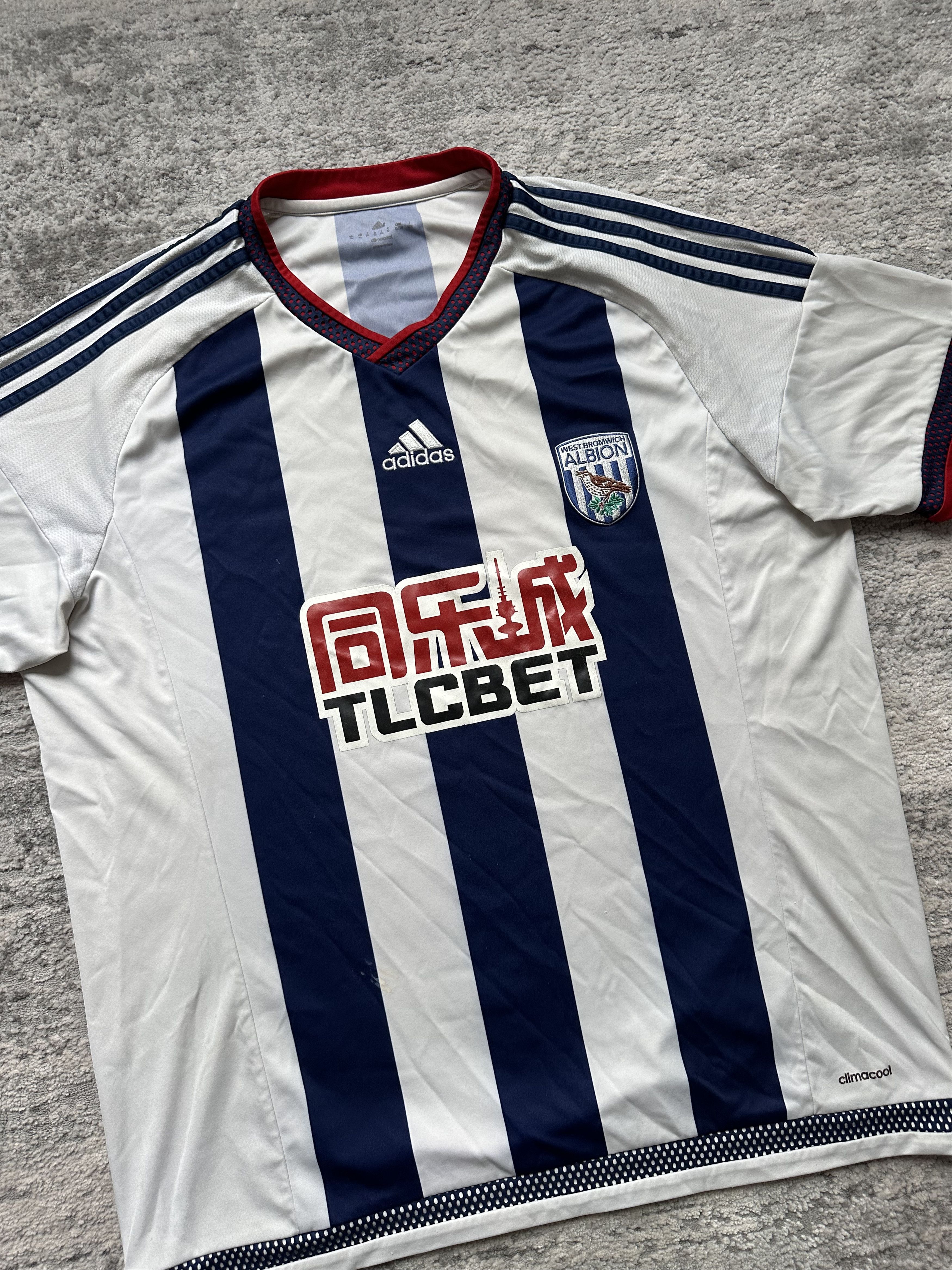 Adidas Adidas West Bromwich Albion Soccer Jersey Size US XL / EU 56 / 4 - 2 Thumbnail