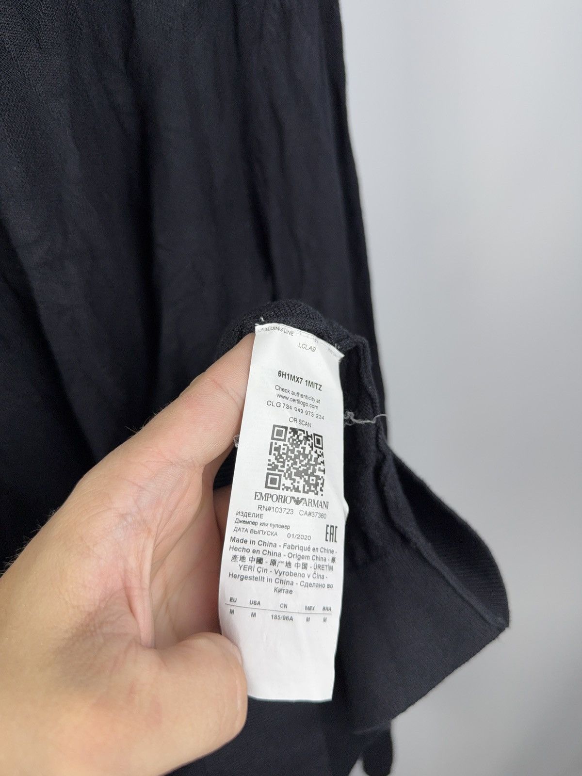 Emporio Armani Luxury Designer Retro Style Emporio Armani Sweater Size US M / EU 48-50 / 2 - 6 Thumbnail