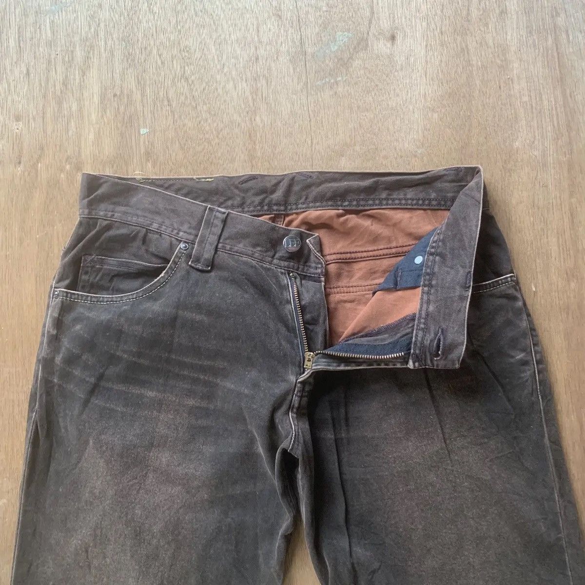 Lee 5-POCKET VINTAGE LEE TROUSERS TWIST PANTS Size US 32 / EU 48 - 4 Thumbnail