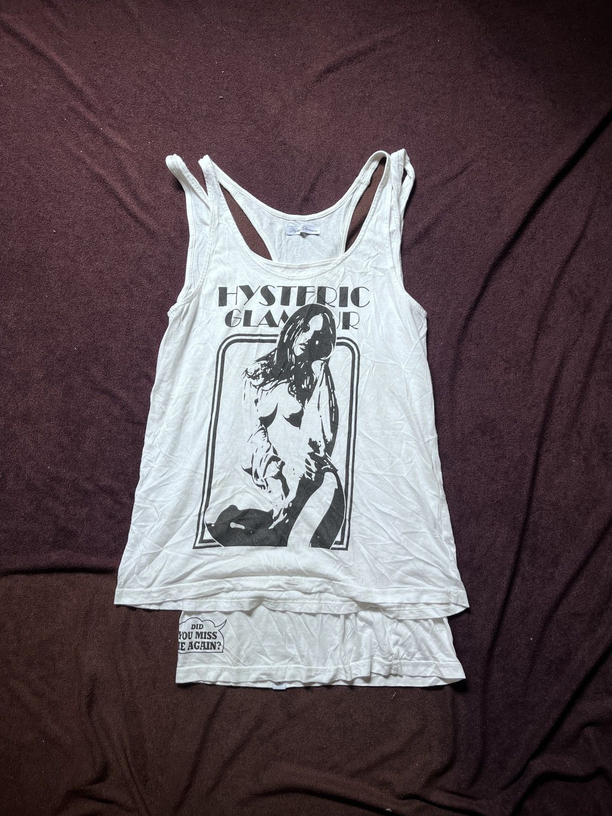Hysteric Glamour Hysteric Glamour Double Tank Top Y2k style Size US S / EU 44-46 / 1 - 1 Thumbnail