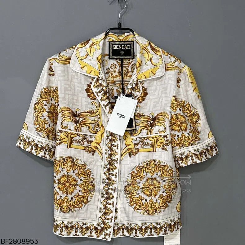 Fendi Fendi Co-branded silk pajama set Size XXS / US 00 / IT 34 - 1 Thumbnail