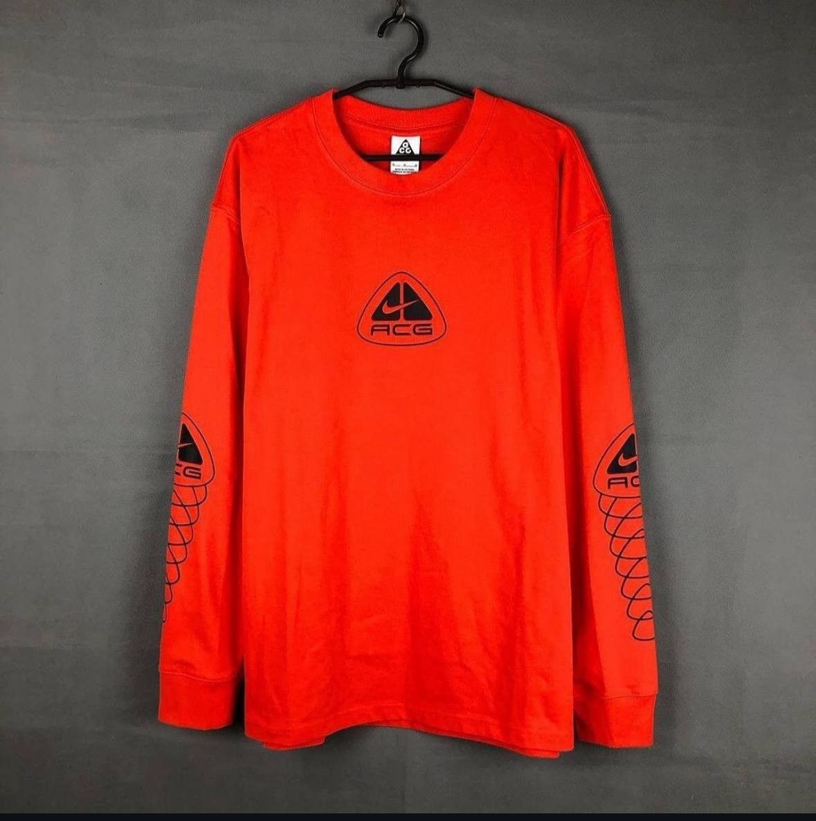 Nike × Nike ACG Nike ACG Orange Lungs Long Sleeve T-Shirt Size US M / EU 48-50 / 2 - 1 Thumbnail