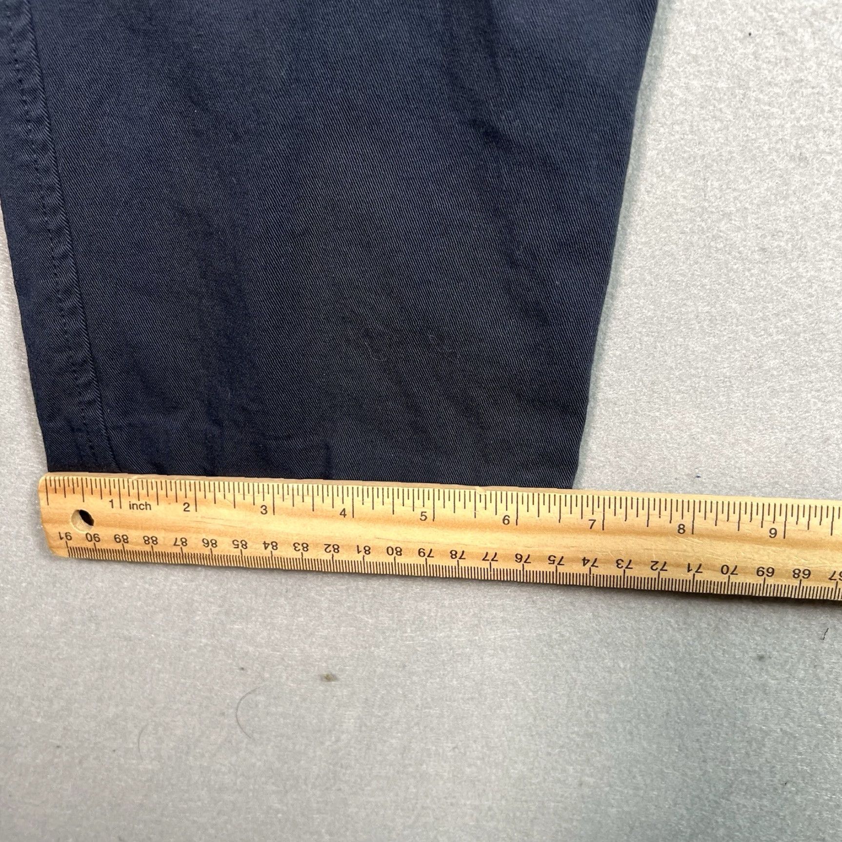 Everlane VINTAGE Everlane Slim Fit Pants Men 32 x 29 Cotton Blend Blue Chino 90s Mens Size US 32 / EU 48 - 5 Thumbnail