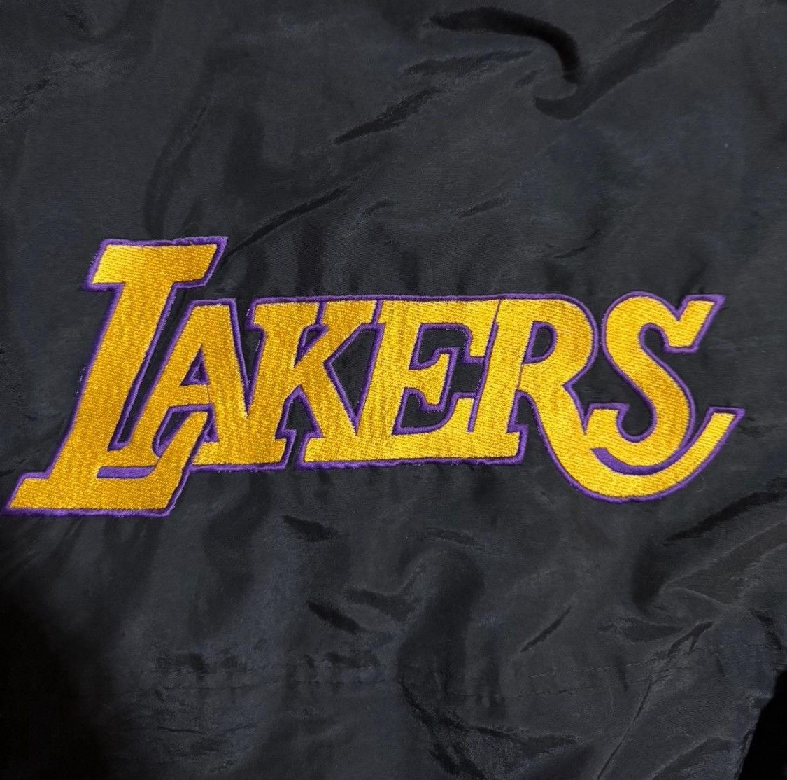 Starter Vintage Starter Los Angeles Lakers l jacket Size Large Size US L / EU 52-54 / 3 - 5 Thumbnail