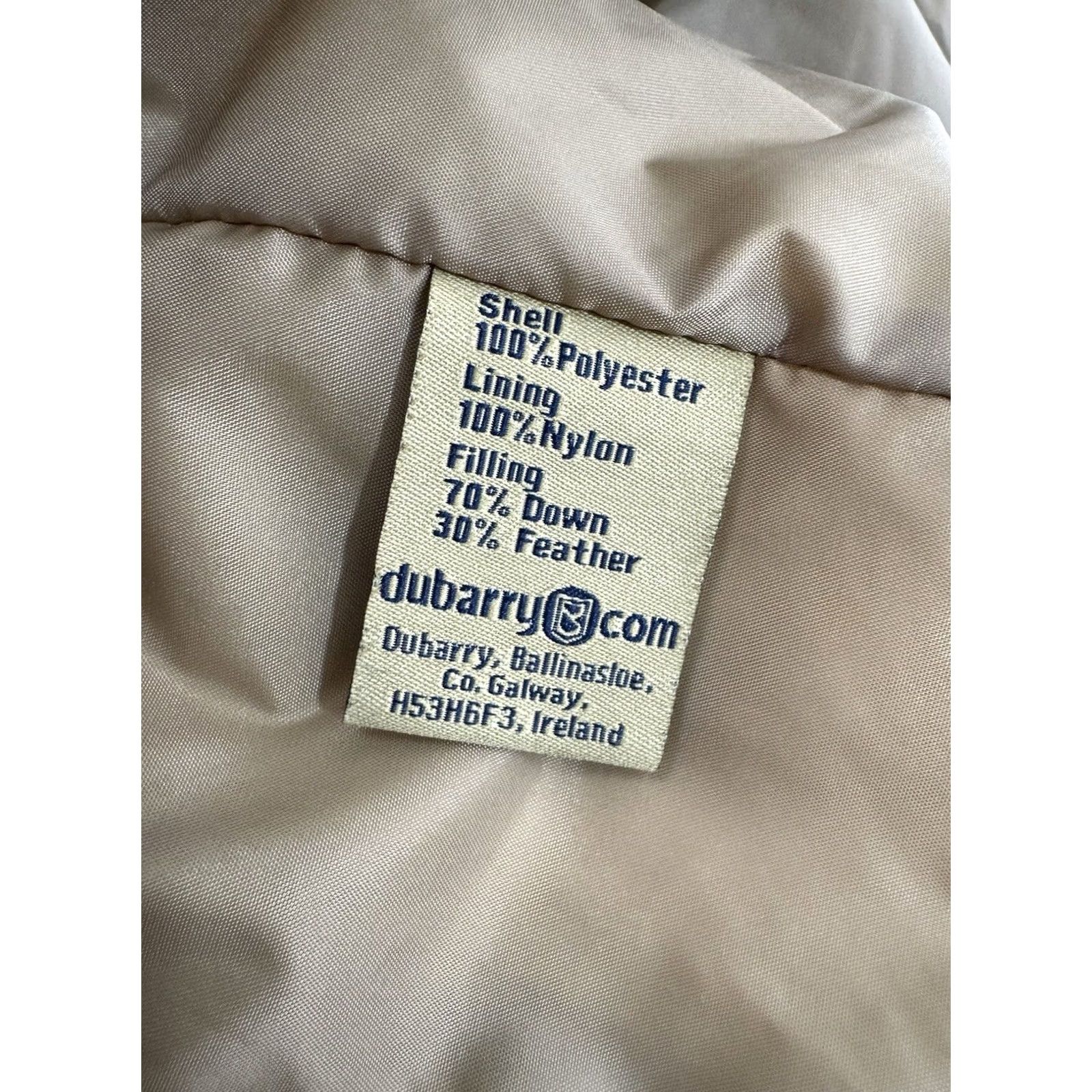 Vintage Dubarry Ireland Down Feather Full Zip Quilted Mens Vest L Blue Size US L / EU 52-54 / 3 - 8 Thumbnail
