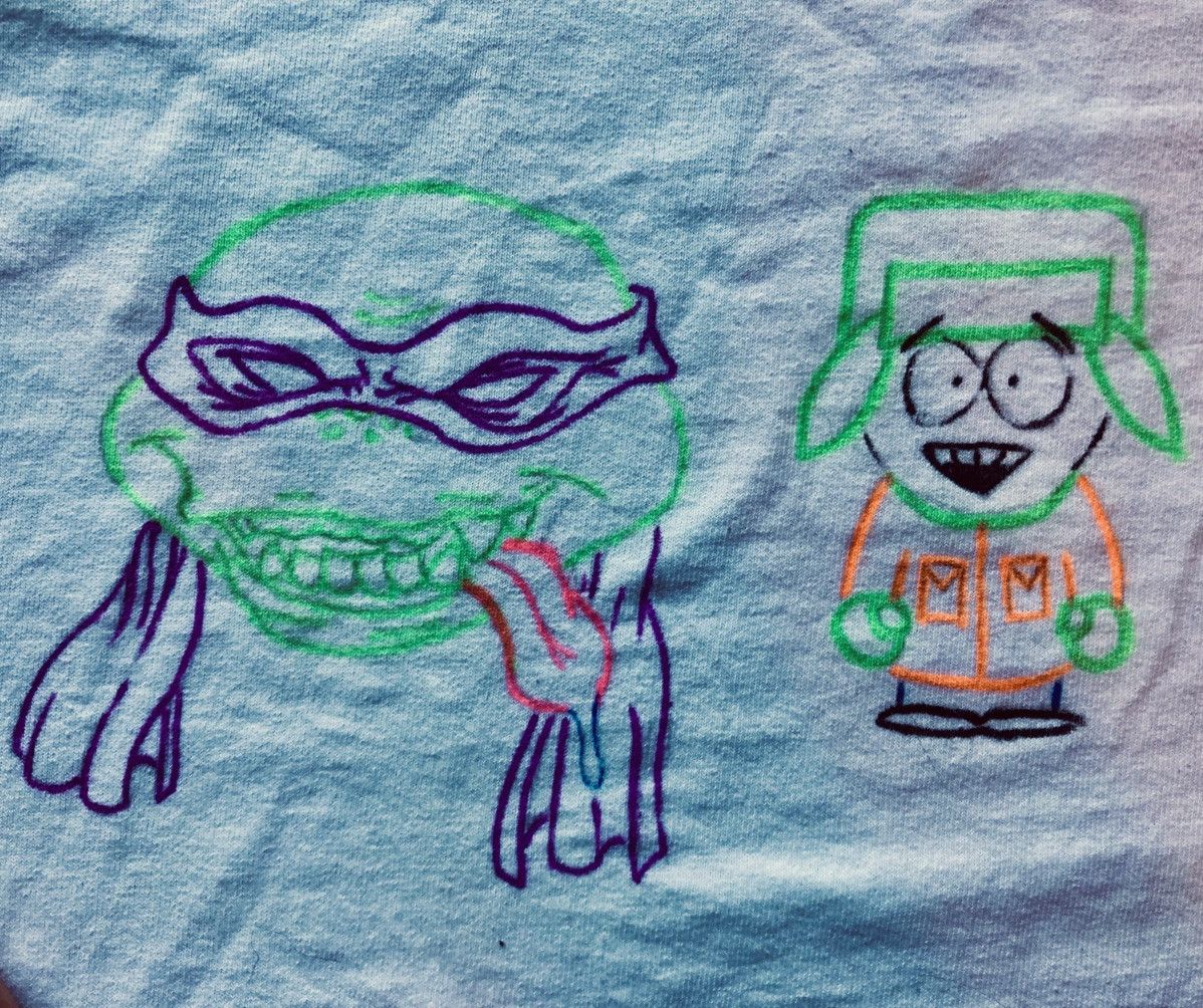 Other Custom DIY cartoon tee Size US M / EU 48-50 / 2 - 2 Thumbnail
