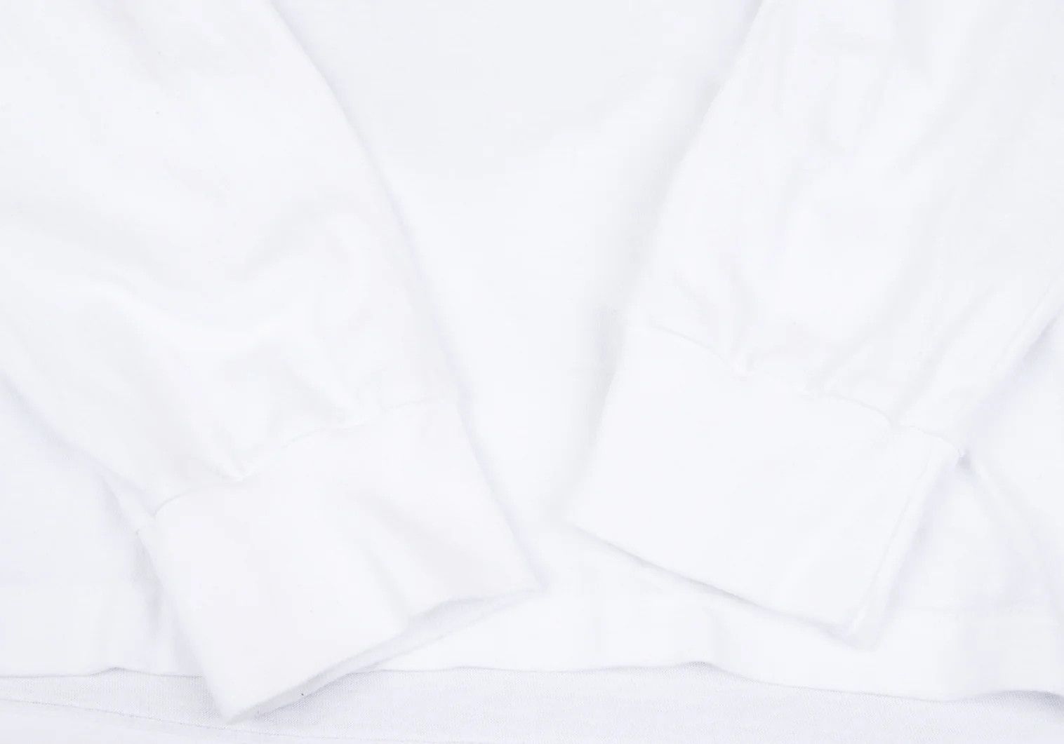 Yohji Yamamoto Back Logo Cotton Crew Neck T-Shirt White 3 Size US S / EU 44-46 / 1 - 5 Thumbnail