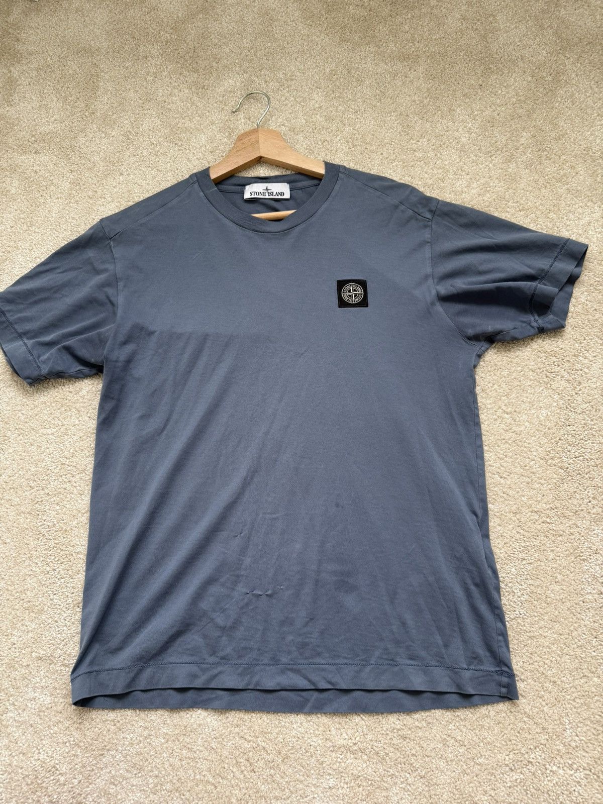 Stone Island Stone Island Blue Tee Size US S / EU 44-46 / 1 - 1 Thumbnail