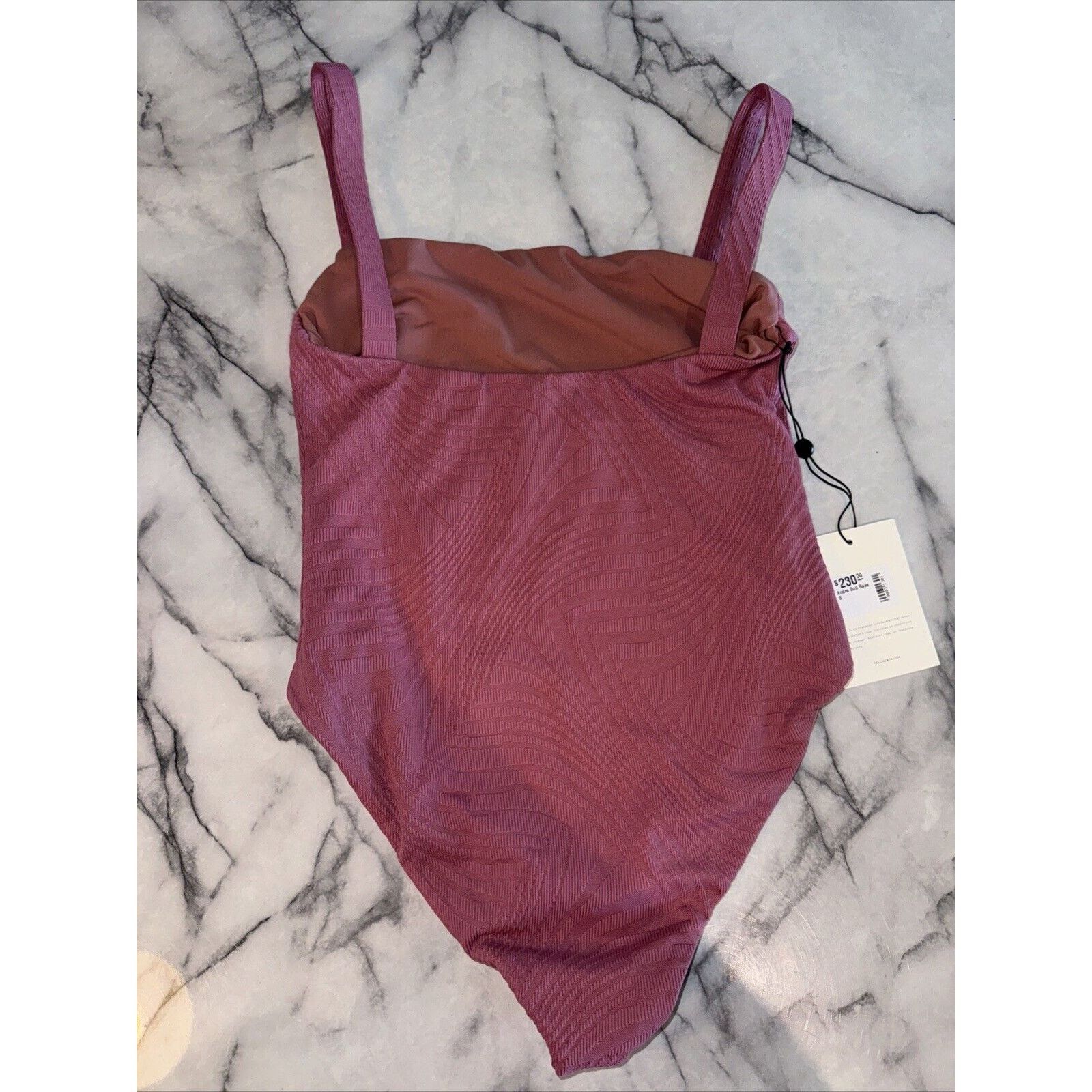 Free People NEW Free People Fella Swim Andre Bathing Suit Rose Pnk Small Size S / US 4 / IT 40 - 6 Thumbnail