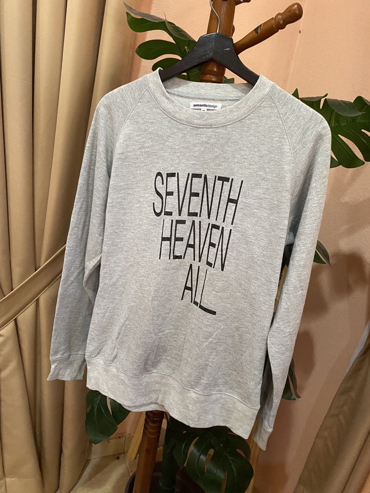 semanticdesign Semantic Design Graphic Sweatshirt – Modern Minimalist Size US S / EU 44-46 / 1 - 2 Thumbnail