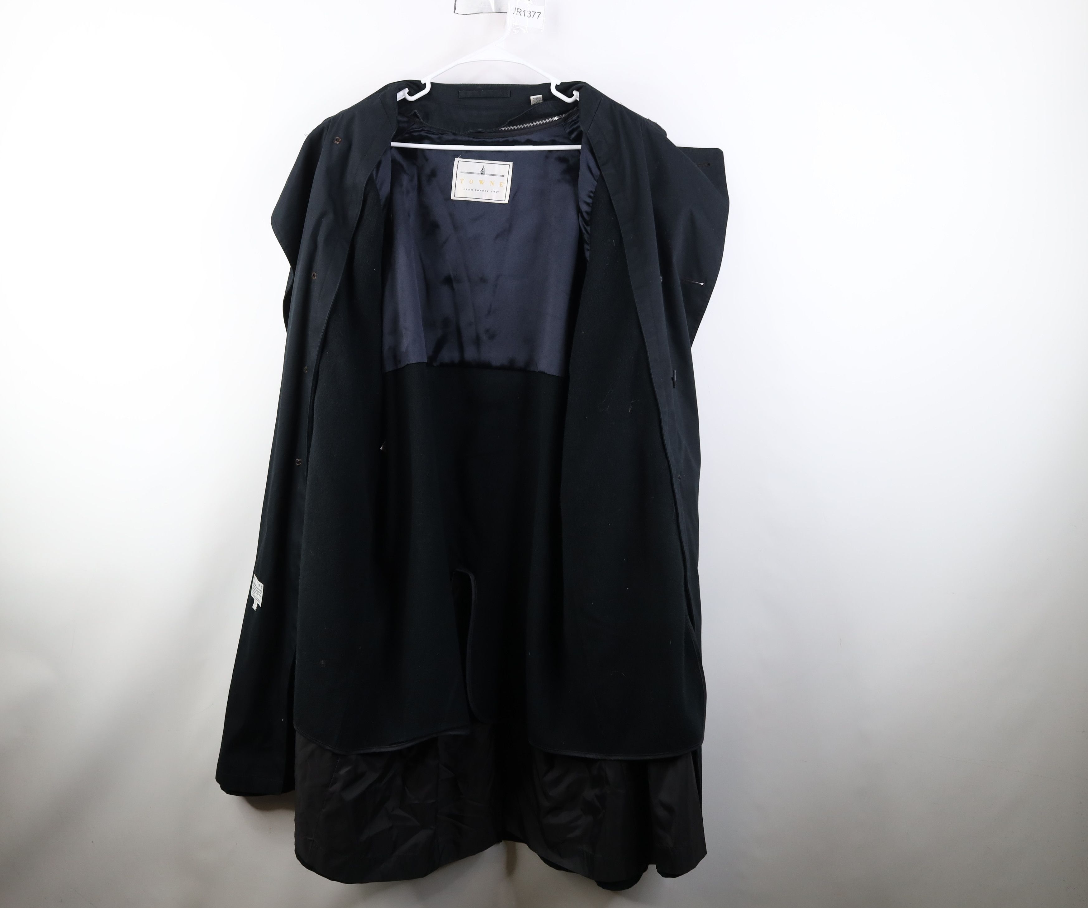 Vintage Vintage 90s Streetwear Breasted Trench Coat Jacket USA Size US XXL / EU 58 / 5 - 13 Thumbnail
