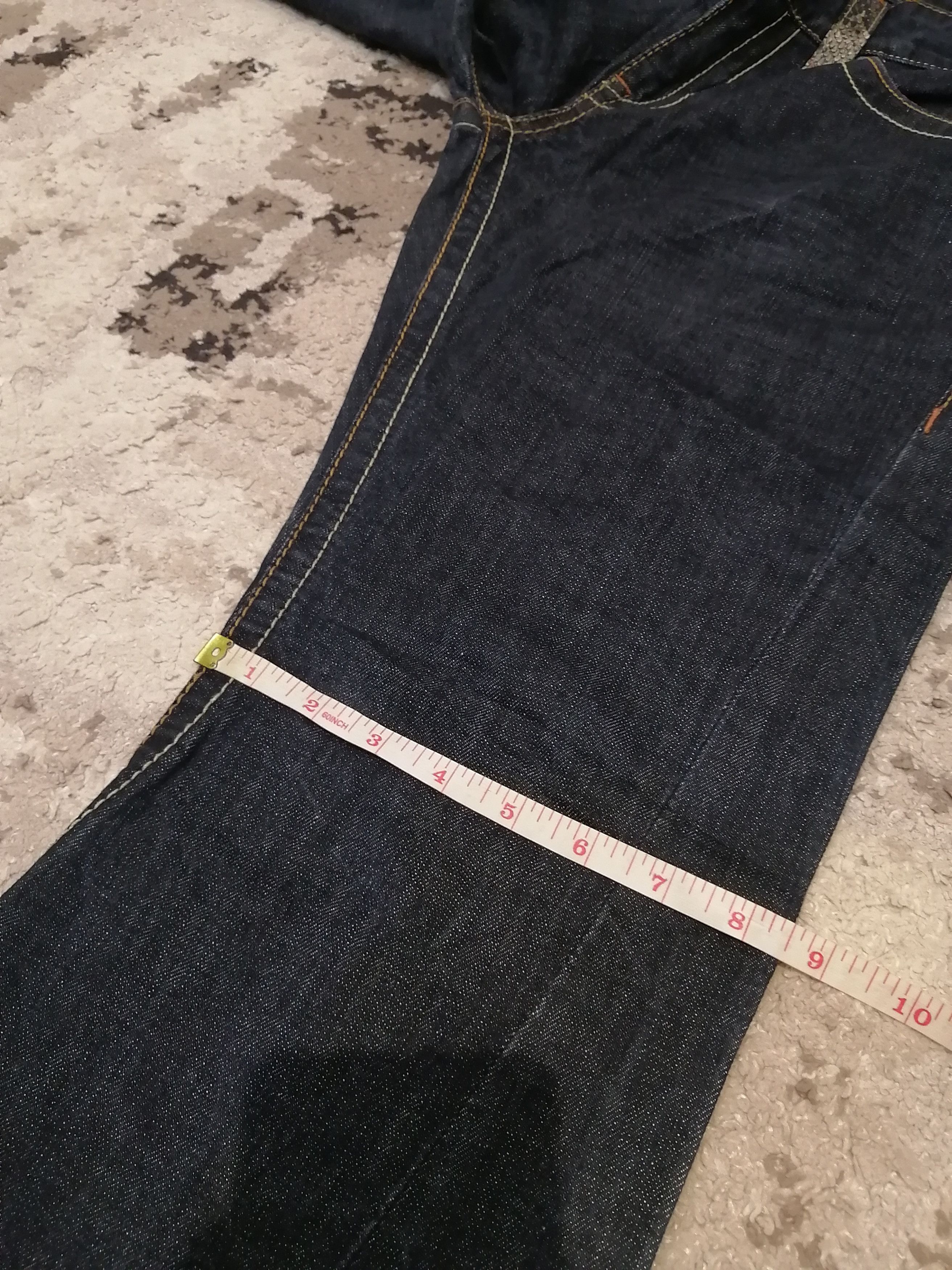 semanticdesign Japanese Semantic Design Snake Design Flared Jeans Size US 35 - 14 Thumbnail