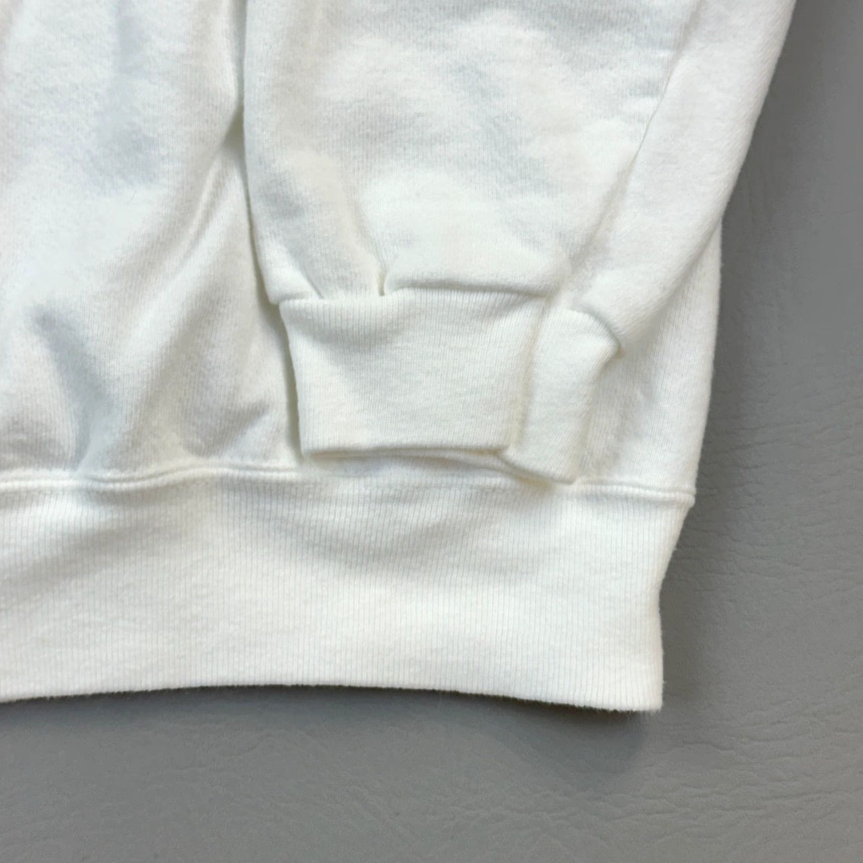 Vintage VINTAGE Cotton Deluxe Sweatshirt Mens XL White Crewneck Pullover USA Made Size US XL / EU 56 / 4 - 2 Thumbnail