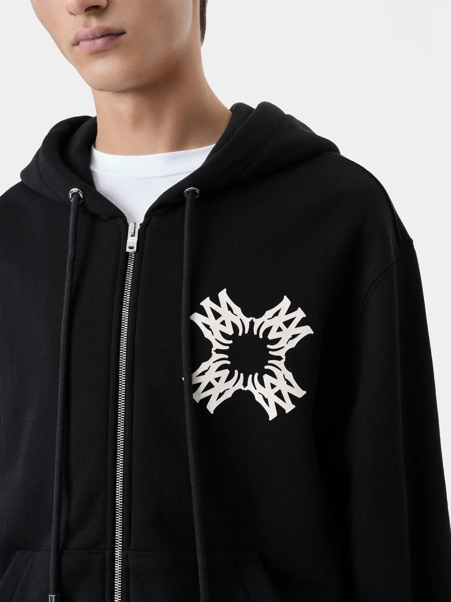 Amiri o1s1wg110426 MA Quad Zip Up Hoodie in Black Size US XXL / EU 58 / 5 - 5 Thumbnail