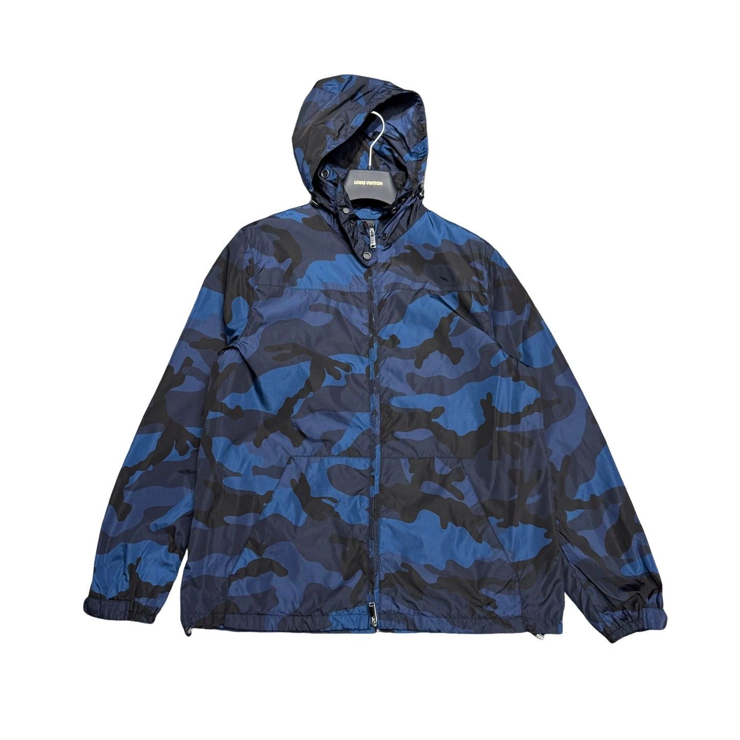 Valentino Valentino Blue Camouflage Windbreaker Jacket Size 44 Size US S / EU 44-46 / 1 - 1 Thumbnail