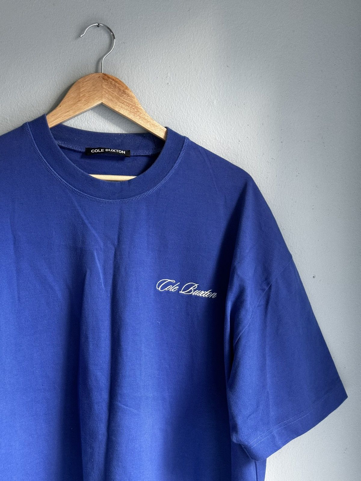 Cole Buxton Cole Buxton Embroidery T-Shirt Size US XL / EU 56 / 4 - 4 Thumbnail