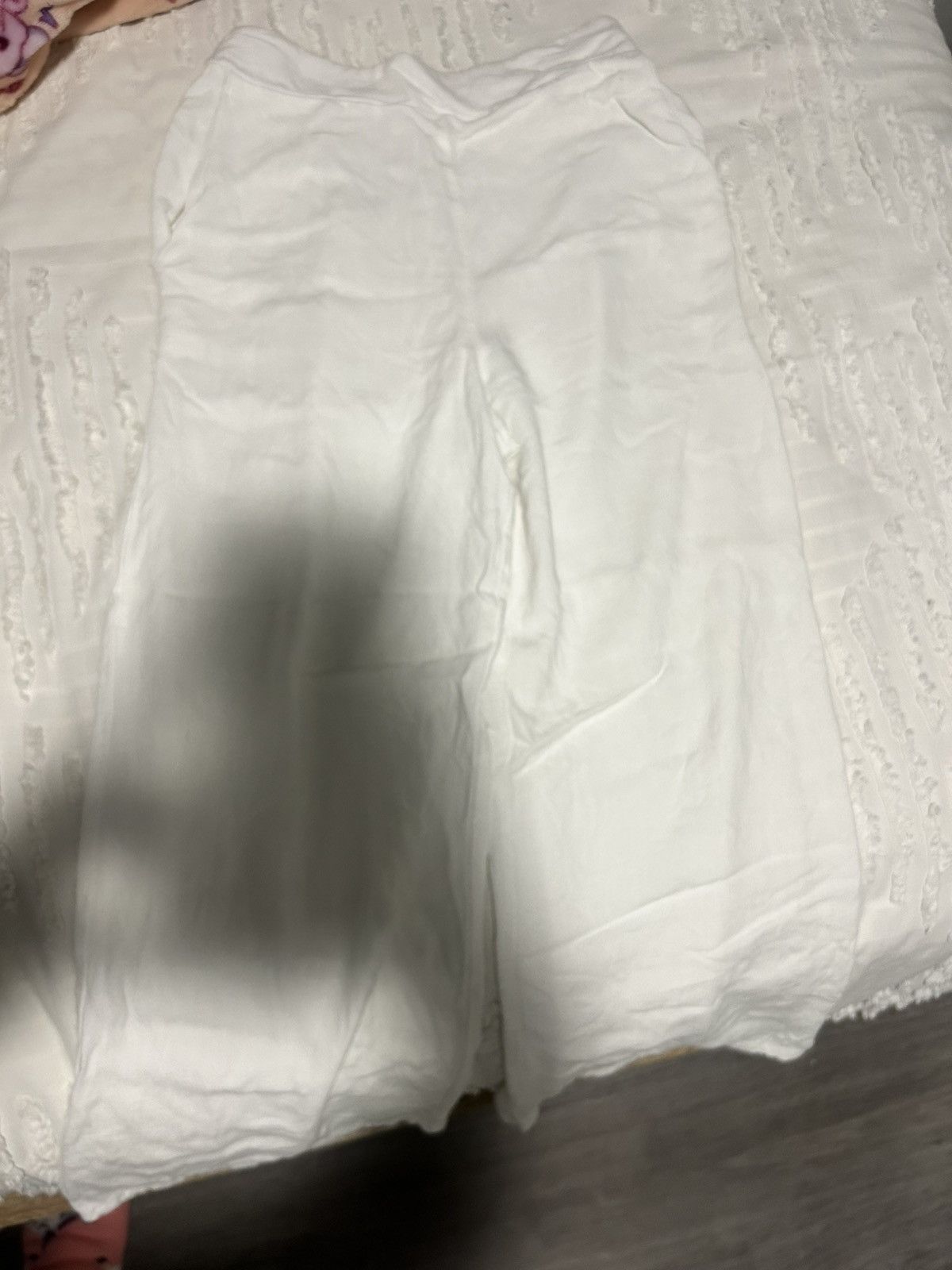 Other Linen white pants Size 30" / US 8 / IT 44 - 1 Thumbnail