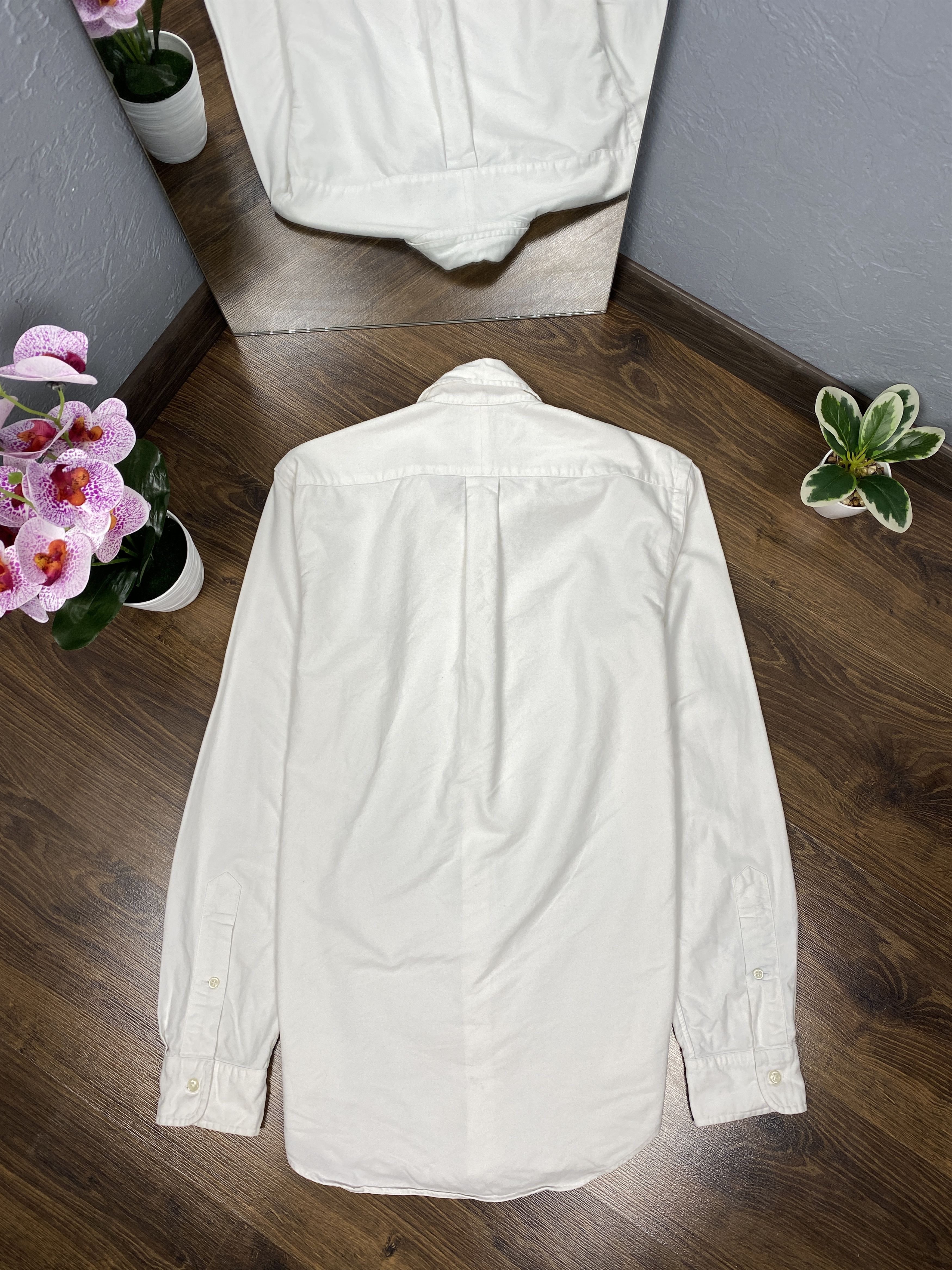 Polo Ralph Lauren Polo Ralph Lauren vintage white long sleeve shirt Size US S / EU 44-46 / 1 - 10 Thumbnail
