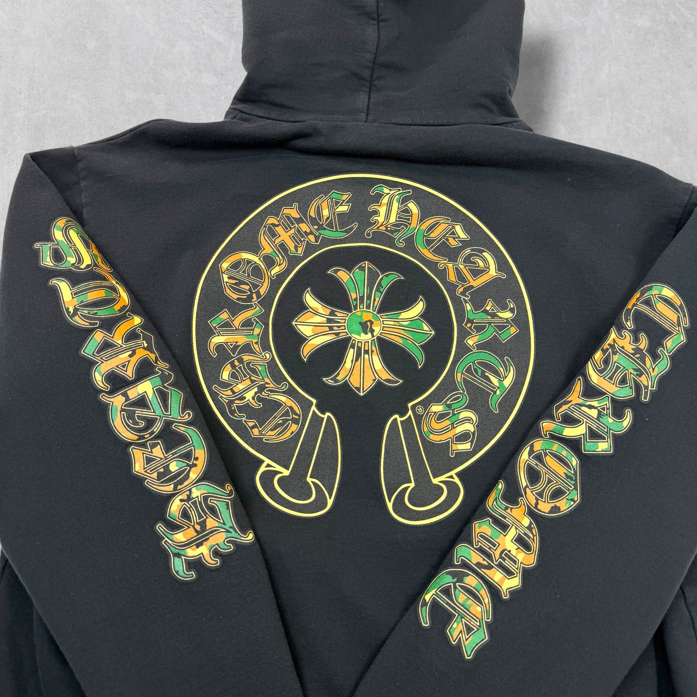 Chrome Hearts Chrome Hearts Black Camo Horseshoe Hoodie M Size US M / EU 48-50 / 2 - 6 Thumbnail
