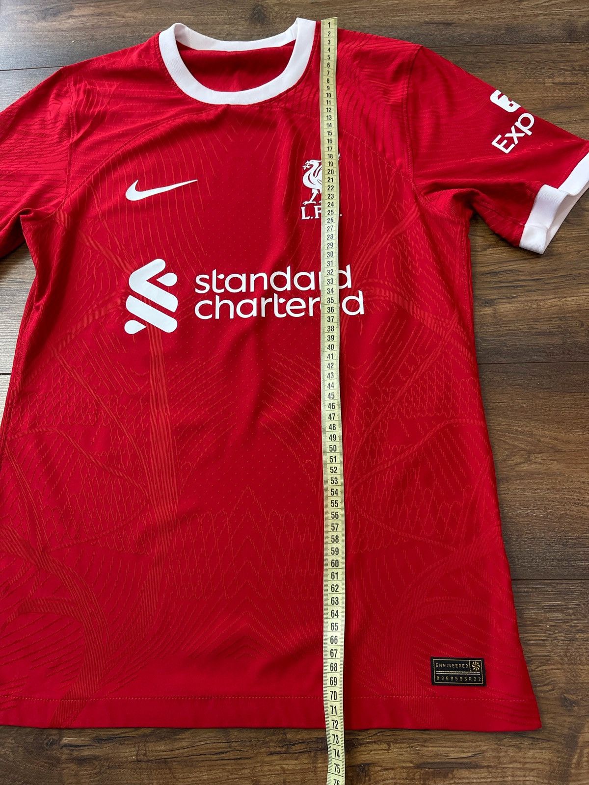Nike 2023-2024 Liverpool player issue Shirt Football Jersey sz S Size US S / EU 44-46 / 1 - 17 Thumbnail