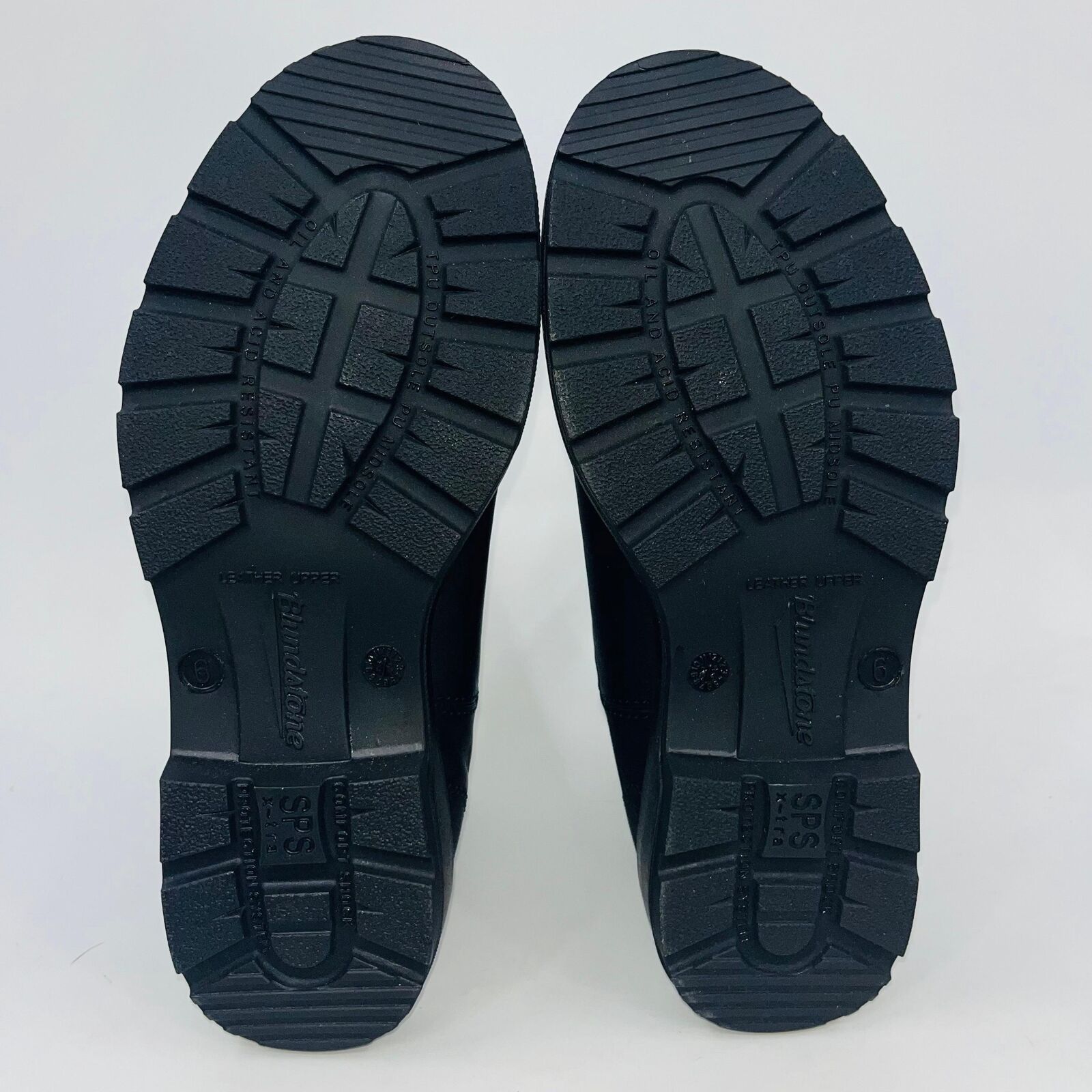 Blundstone BLUNDSTONE WOMENS 558 BLACK LEATHER UNISEX BOOTS SIZE 8M/10W Size US 10 / IT 40 - 5 Thumbnail
