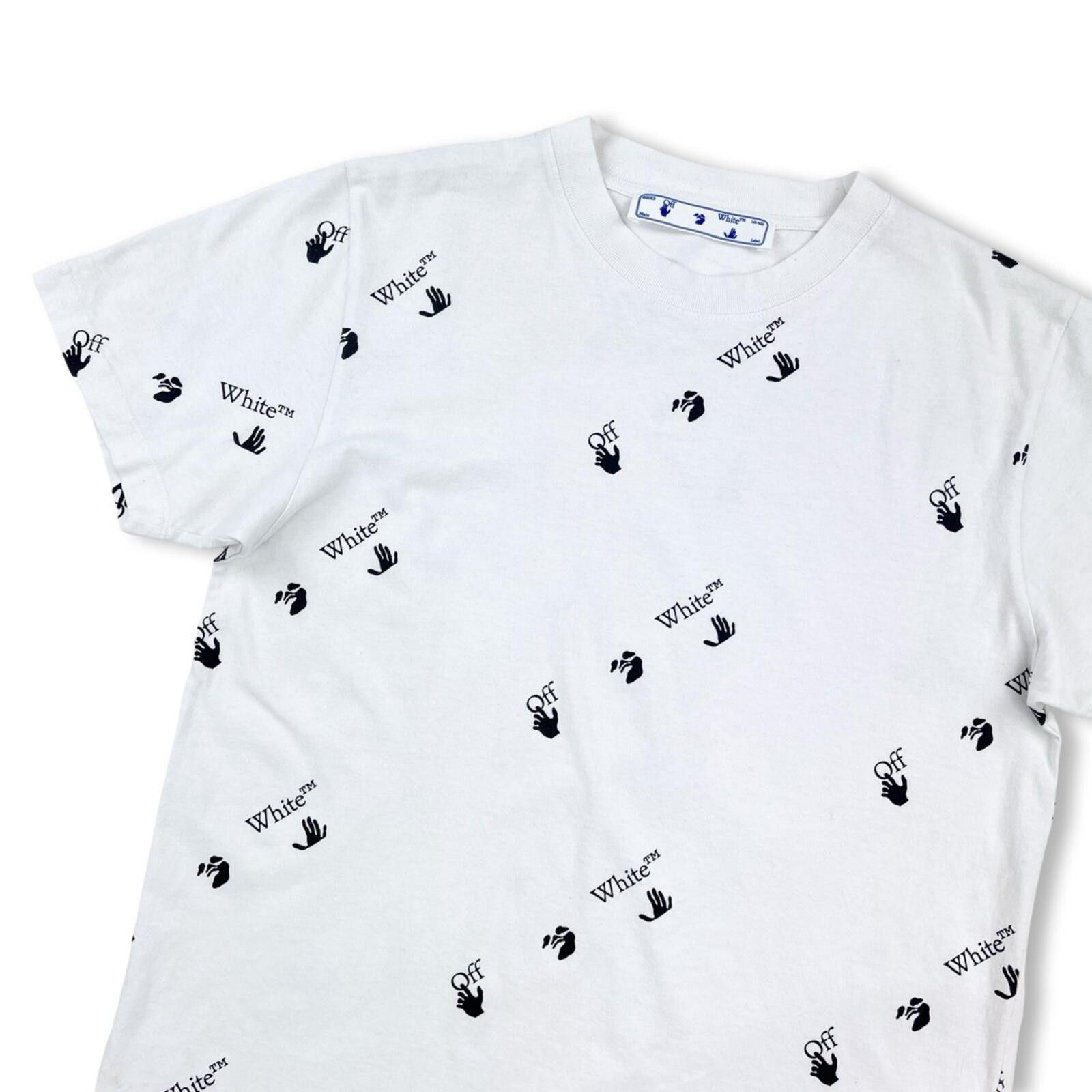 Off-White Off-White All Over White T Shirt Size US M / EU 48-50 / 2 - 1 Thumbnail