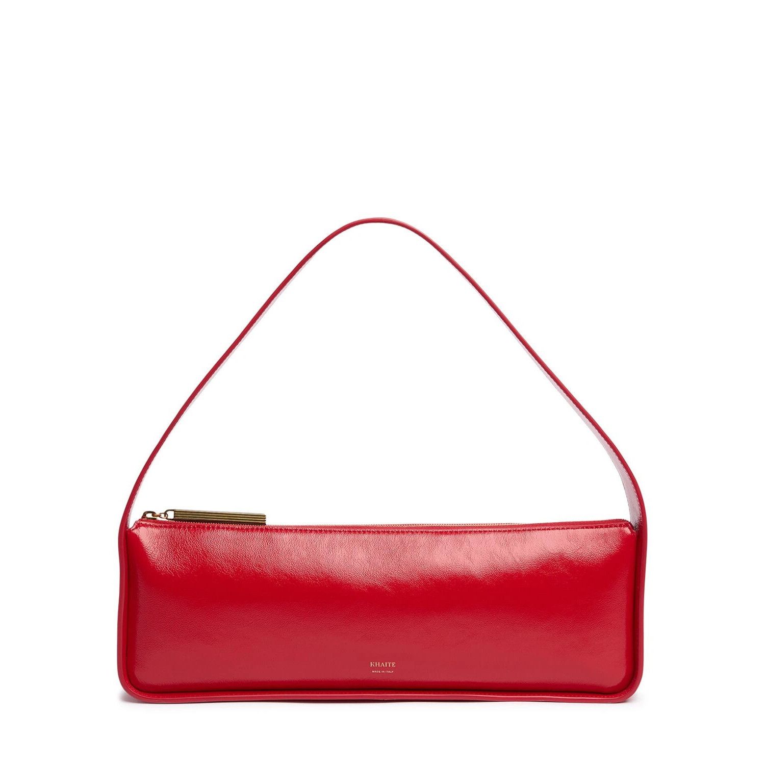 KHAITE KHAITE Lori $1680 Rebel Red Leather Shoulder Bag New And Aut Size ONE SIZE - 1 Thumbnail