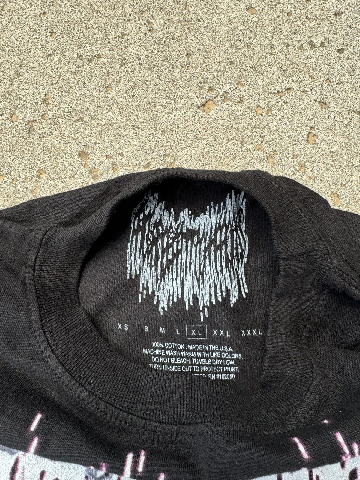 Ken Carson × Playboi Carti Ken Carson A Great Chaos Signed Tour Tee Size US XL / EU 56 / 4 - 3 Thumbnail
