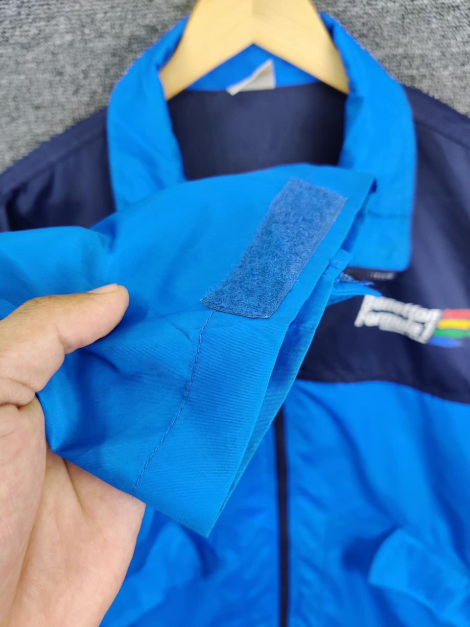 Benetton Vintage Benetton Formula 1 Big Logo Coach Jacket Size US XL / EU 56 / 4 - 8 Thumbnail
