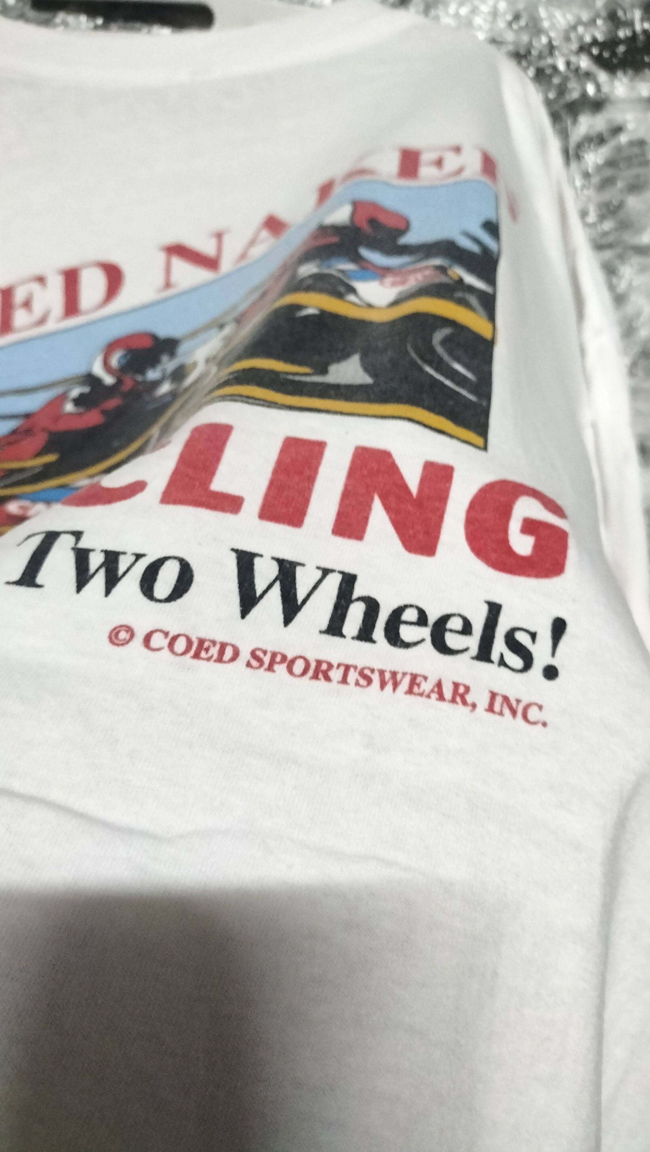 Vintage Vintage 90s Coed Naked Racing Team Single Stitch Size US XL / EU 56 / 4 - 2 Thumbnail