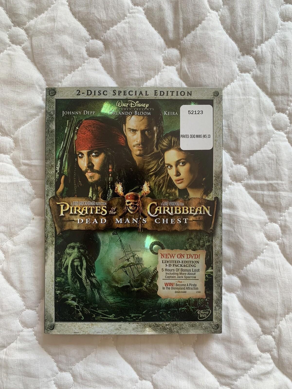 Designer Pirates of the Caribbean Dead Man's Chest 2006 Johnny Depp Size ONE SIZE - 1 Thumbnail