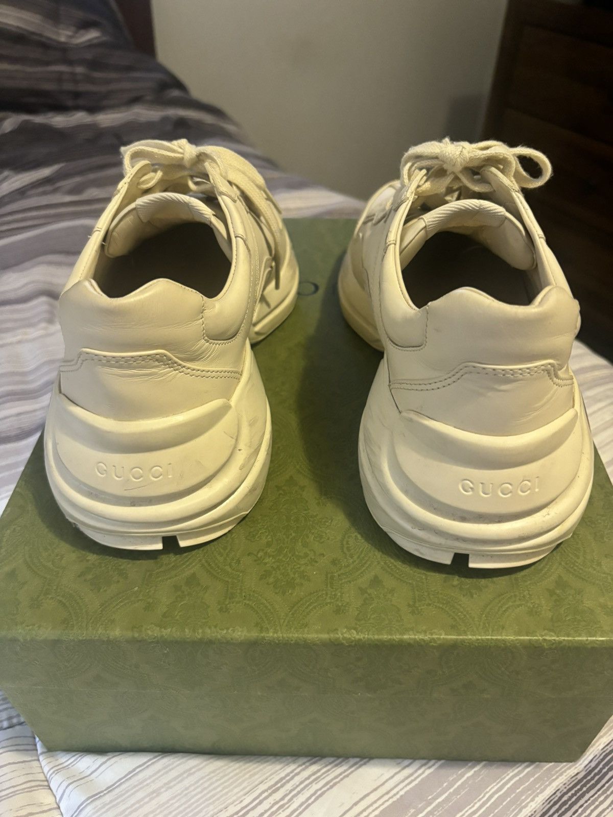 Gucci Gucci Rhyton sneaker with Gucci logo Size US 7 / EU 40 - 7 Thumbnail