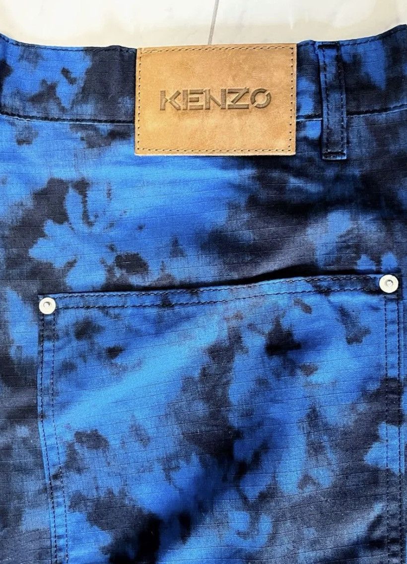 Kenzo Kenzo Ghost Flower Tie-Dye Pants Size US 31 - 5 Thumbnail