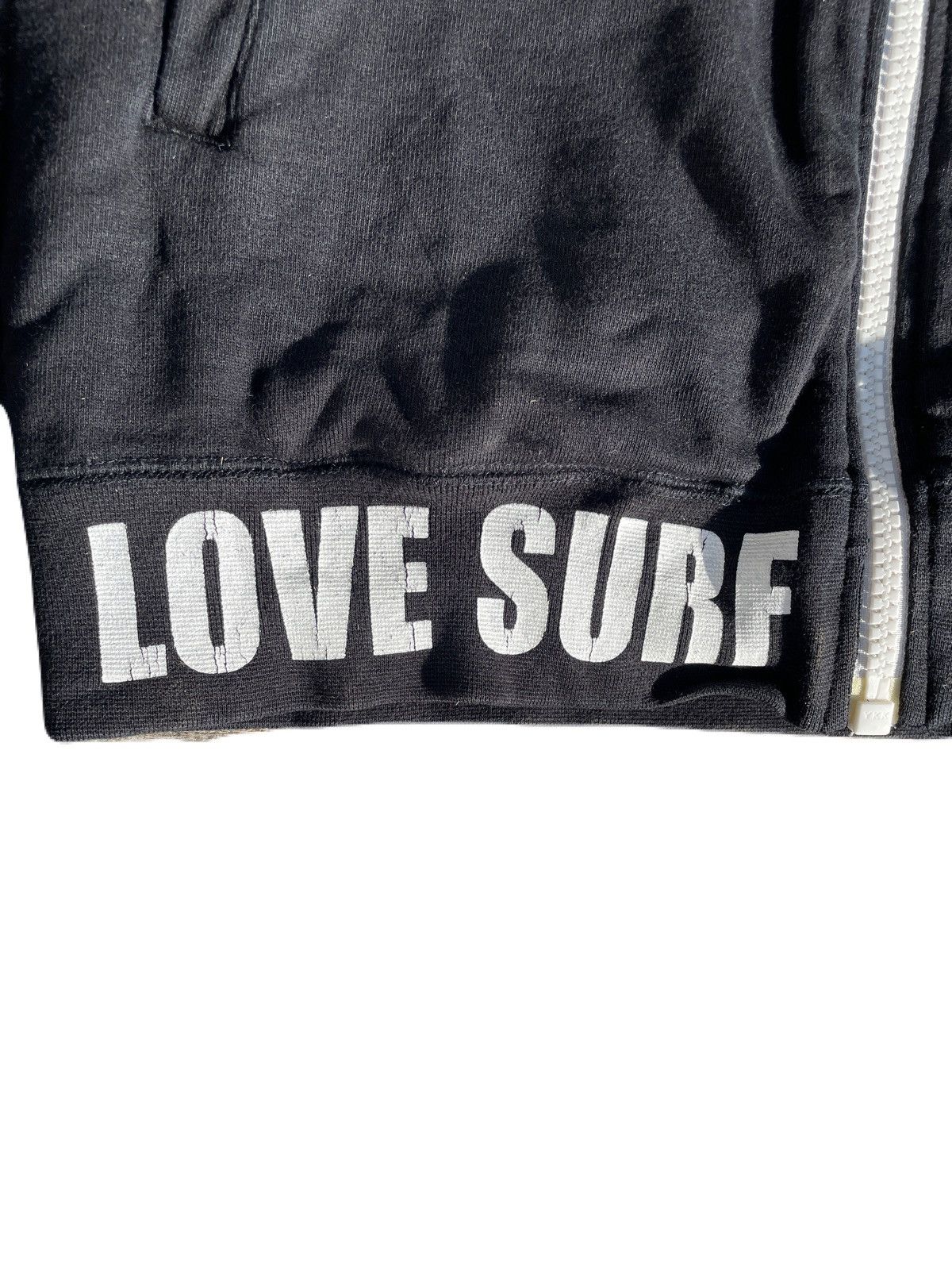 If Six Was Nine 2000s Japanese archive Gyaruo Surf Poem Full-Zip Hoodie Y2K Size US M / EU 48-50 / 2 - 6 Thumbnail