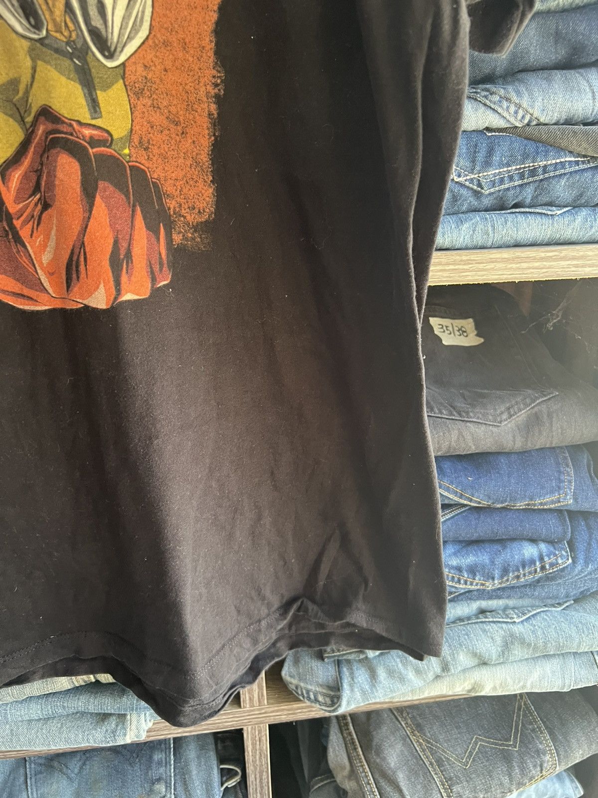 Anime 🔥One Punch Man Big Printed Tee Size US L / EU 52-54 / 3 - 9 Thumbnail