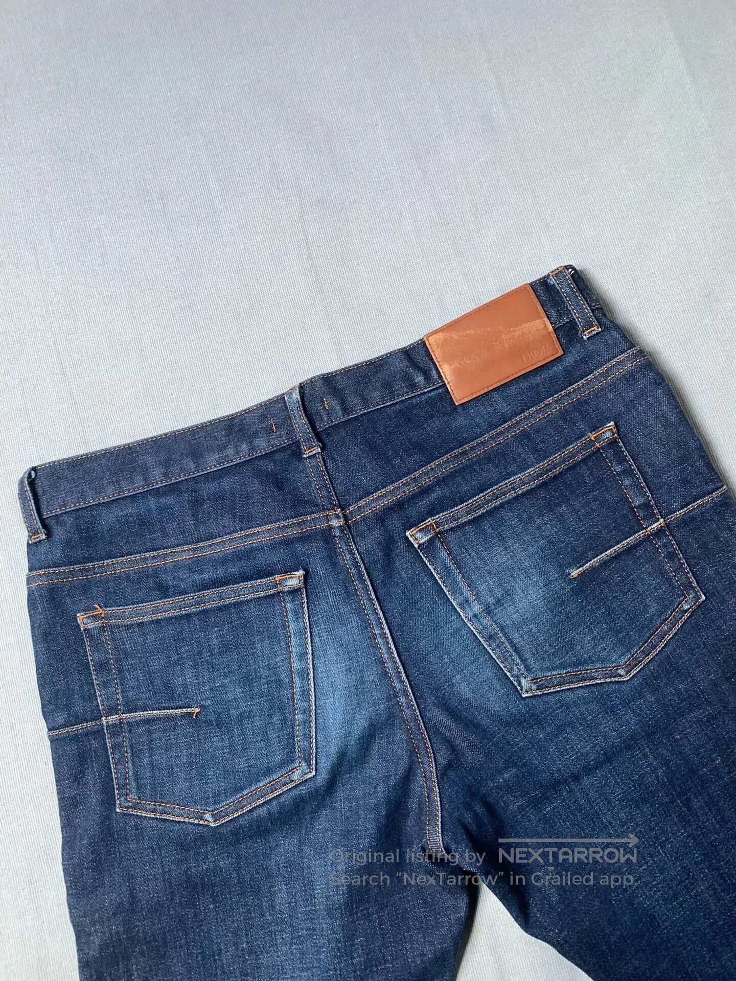 Dior Dior Jeans with Cuff Full Print. Size US 31 - 5 Thumbnail