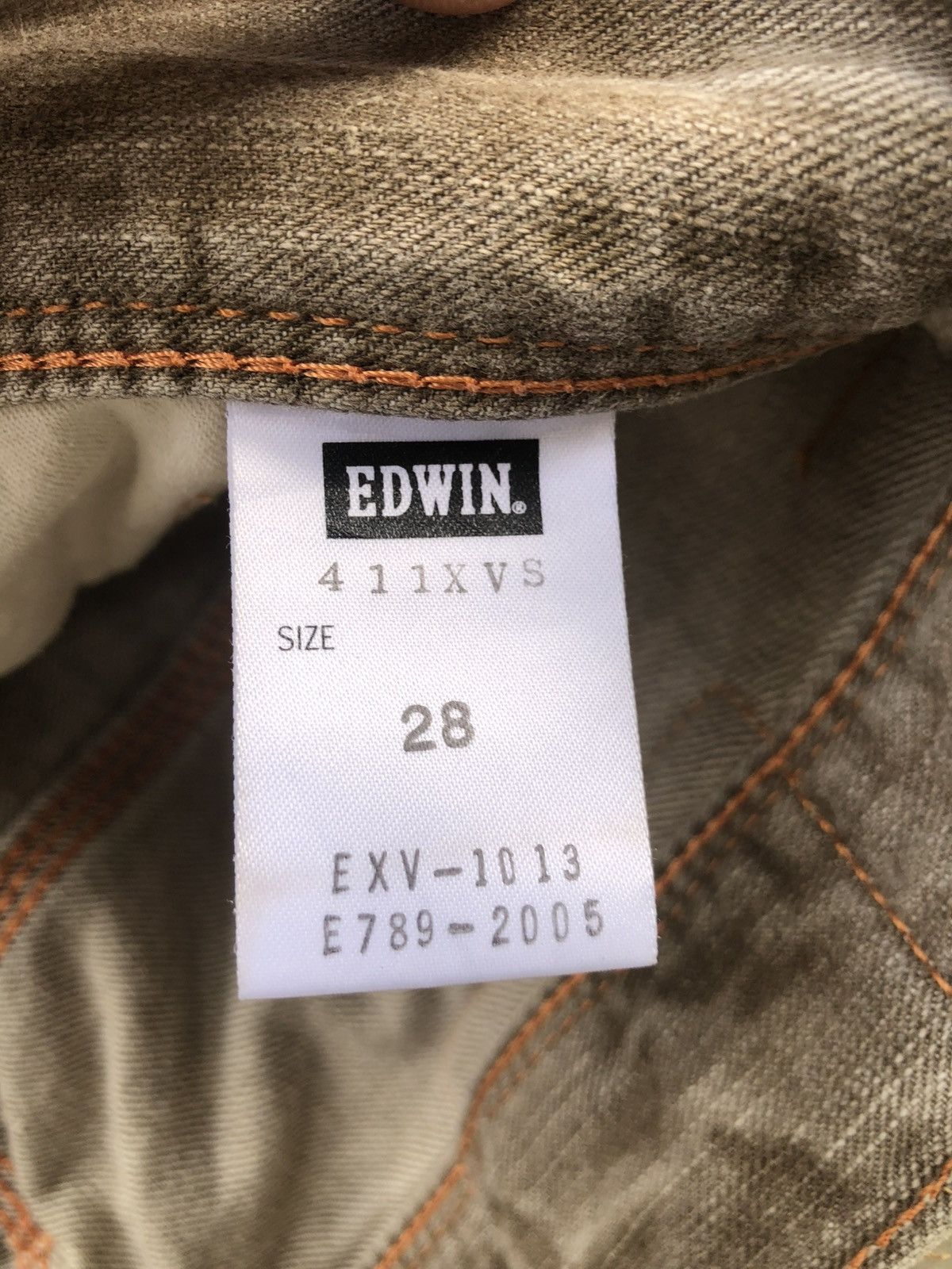 If Six Was Nine Japanese Edwin Flared Jeans Distressed Denim Size US 30 / EU 46 - 18 Thumbnail
