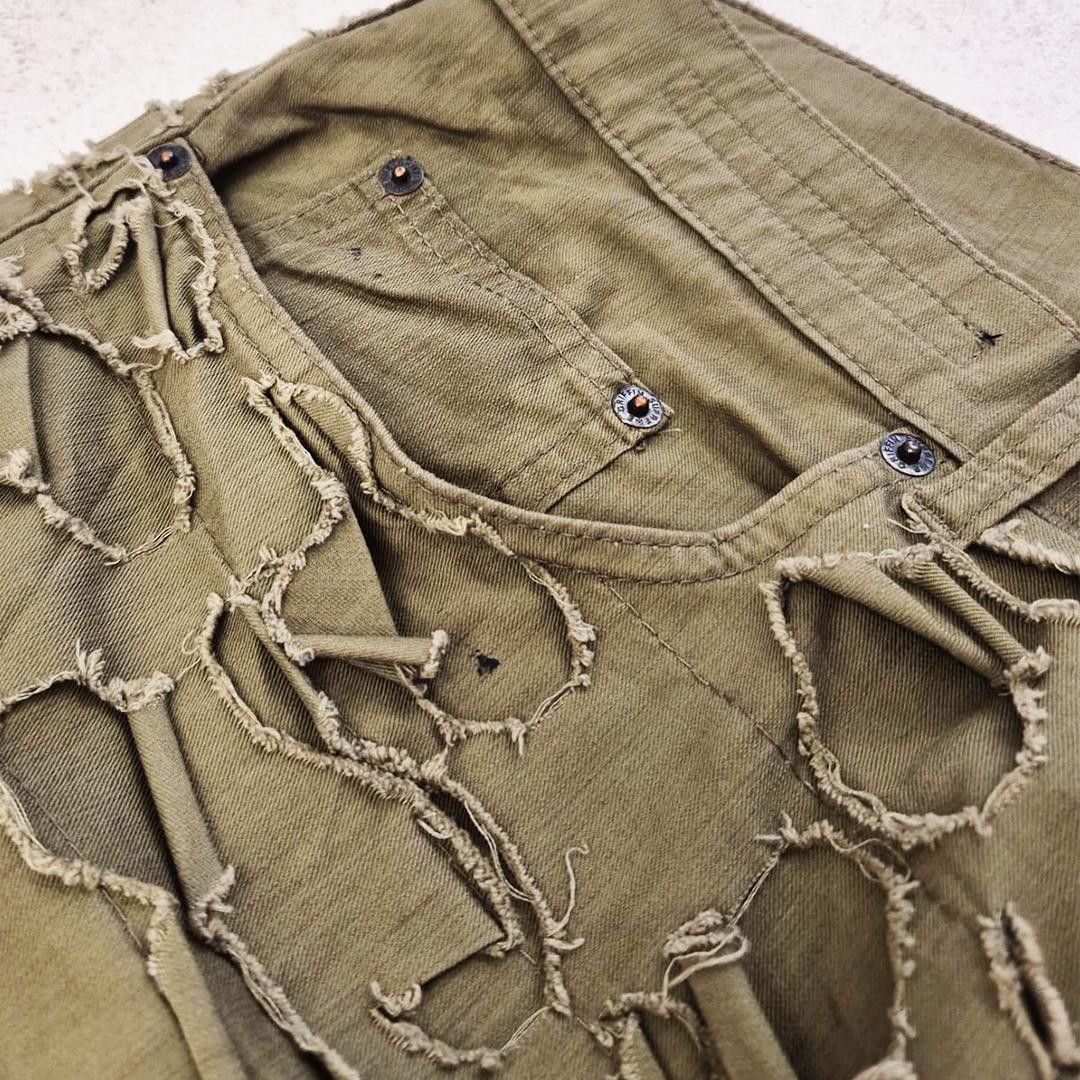 Supreme Supreme x Griffin 5 Pocket Olive Pants (36) Size US 36 / EU 52 - 4 Thumbnail