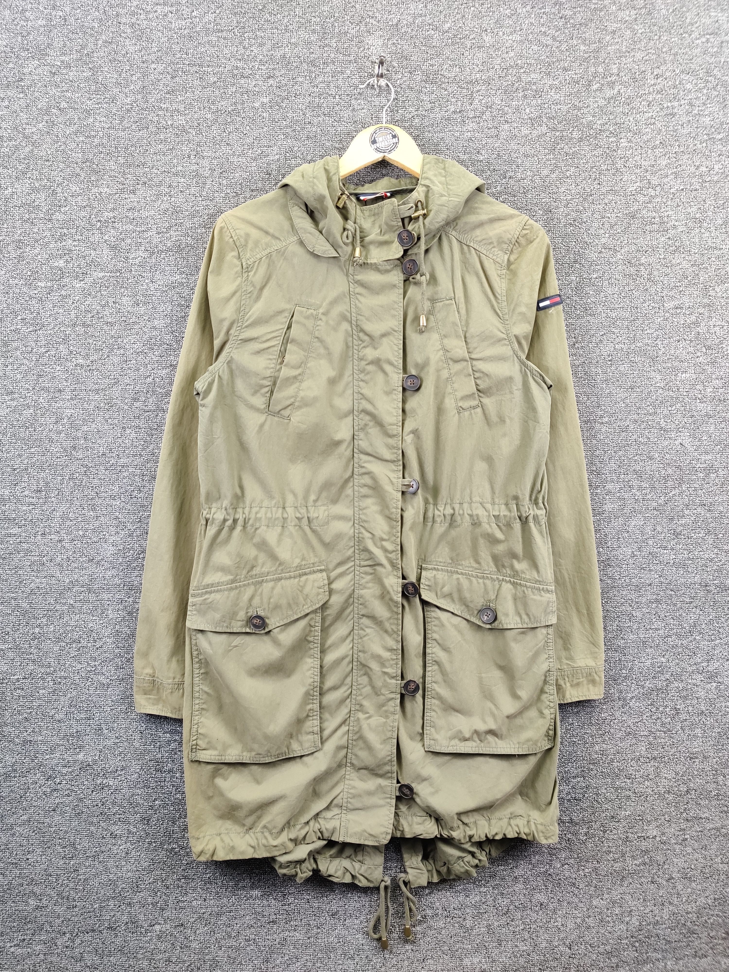 Vintage Tommy Hilfiger Military Parka Jacket