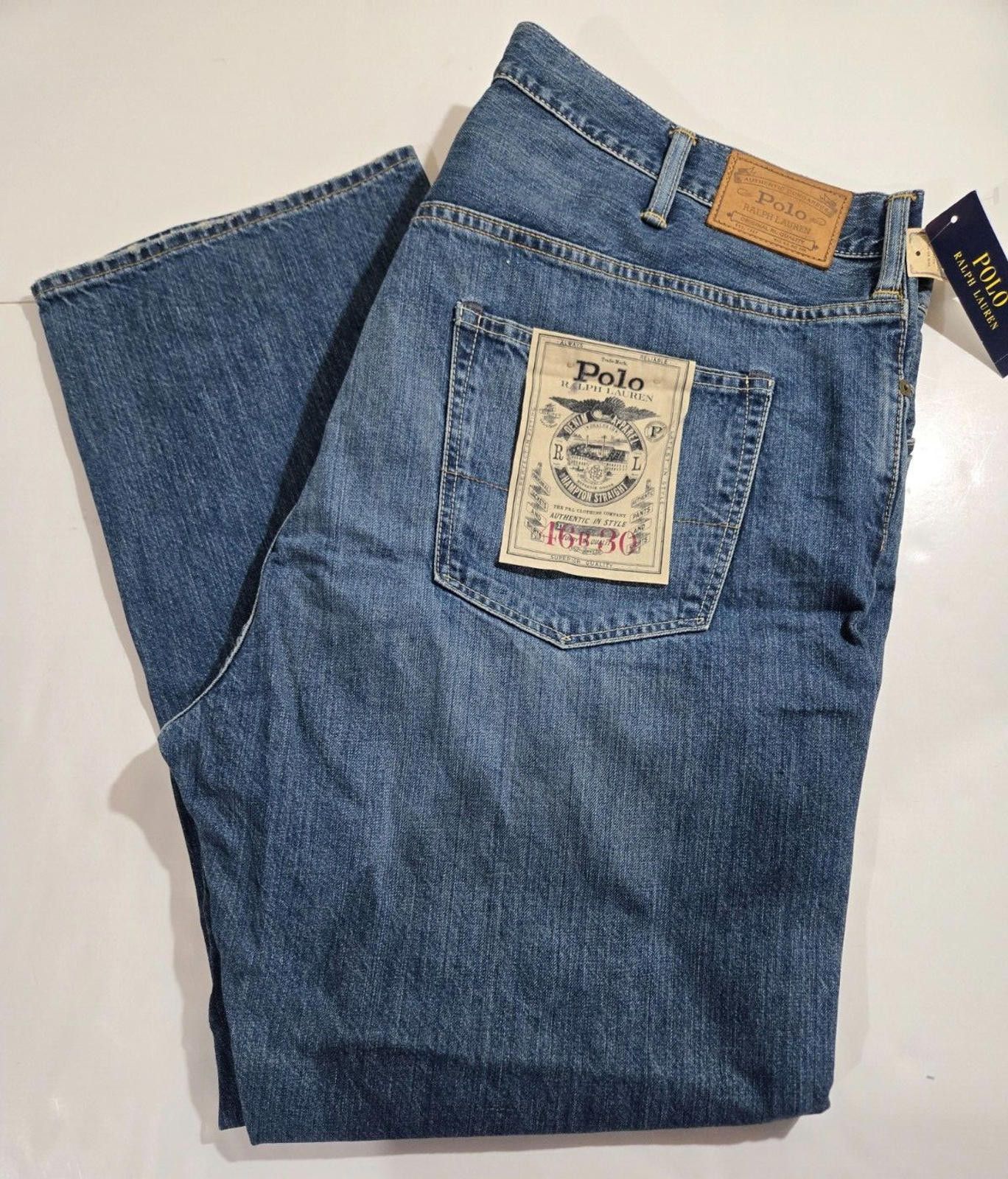 Polo Ralph Lauren Polo Ralph Lauren Jeans Stanton Straight Denim NWT 46B x 30 Size US 32 / EU 48 - 5 Thumbnail