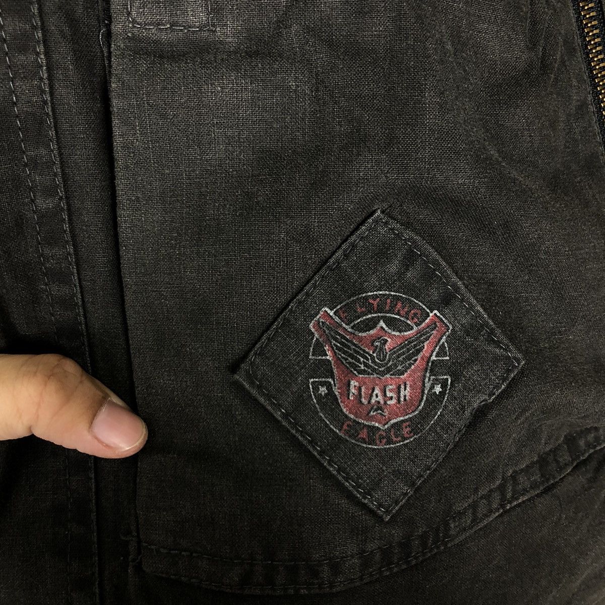 Japanese Brand 🔥RIOT RIOT BOMBER JACKET PILOT TO ACTION BONDAGE DESIGN Size US L / EU 52-54 / 3 - 14 Thumbnail