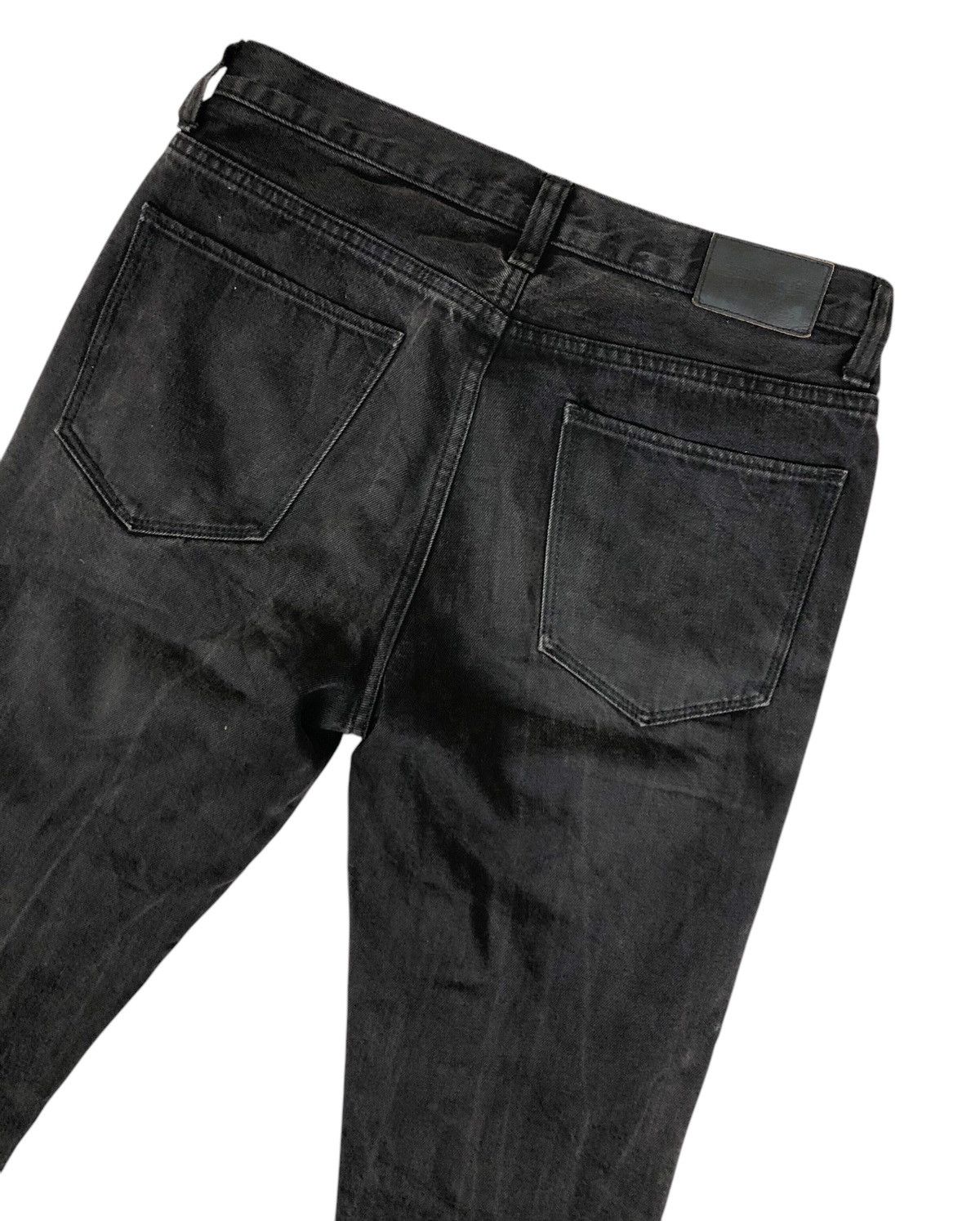 Jean Paul Gaultier Jean Paul Gaultier Target Black Denim Jeans Size US 30 / EU 46 - 11 Thumbnail