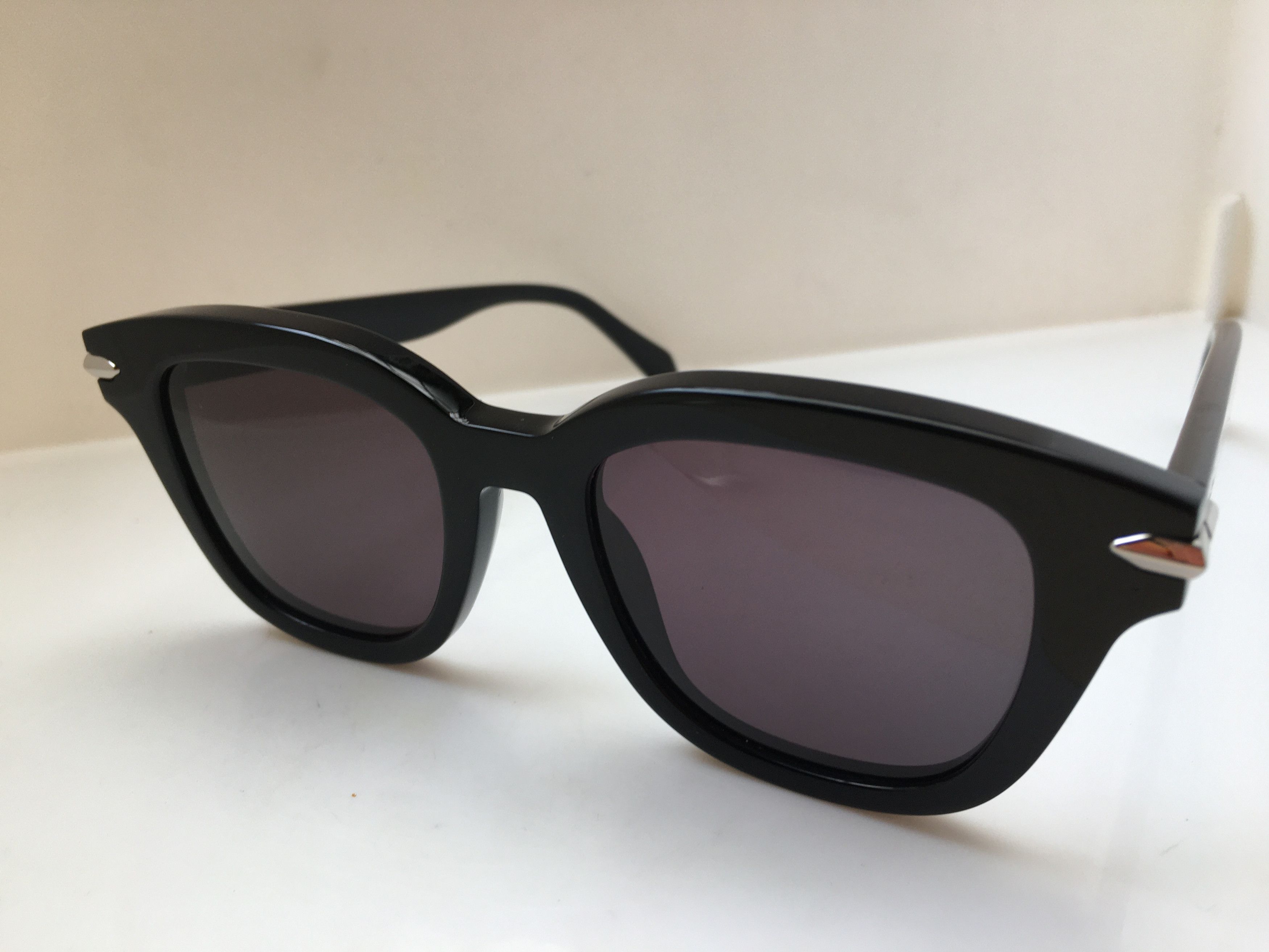 Valley Eyewear Handmade Valley Brake Black Aceatate Sunglasses Frame Size ONE SIZE - 3 Thumbnail